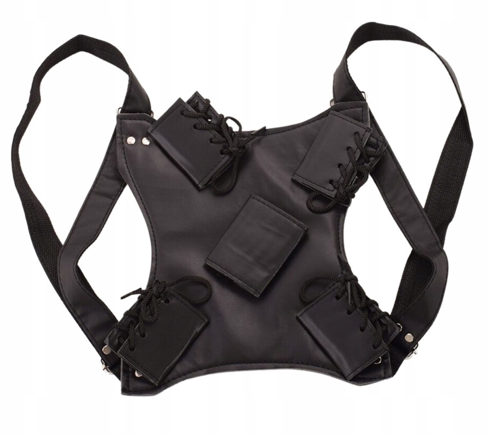 Hopki Kostüm Verstellbare Schwertgurte für Deadpool Kostüm - Für Kinder 3-12 Jahre