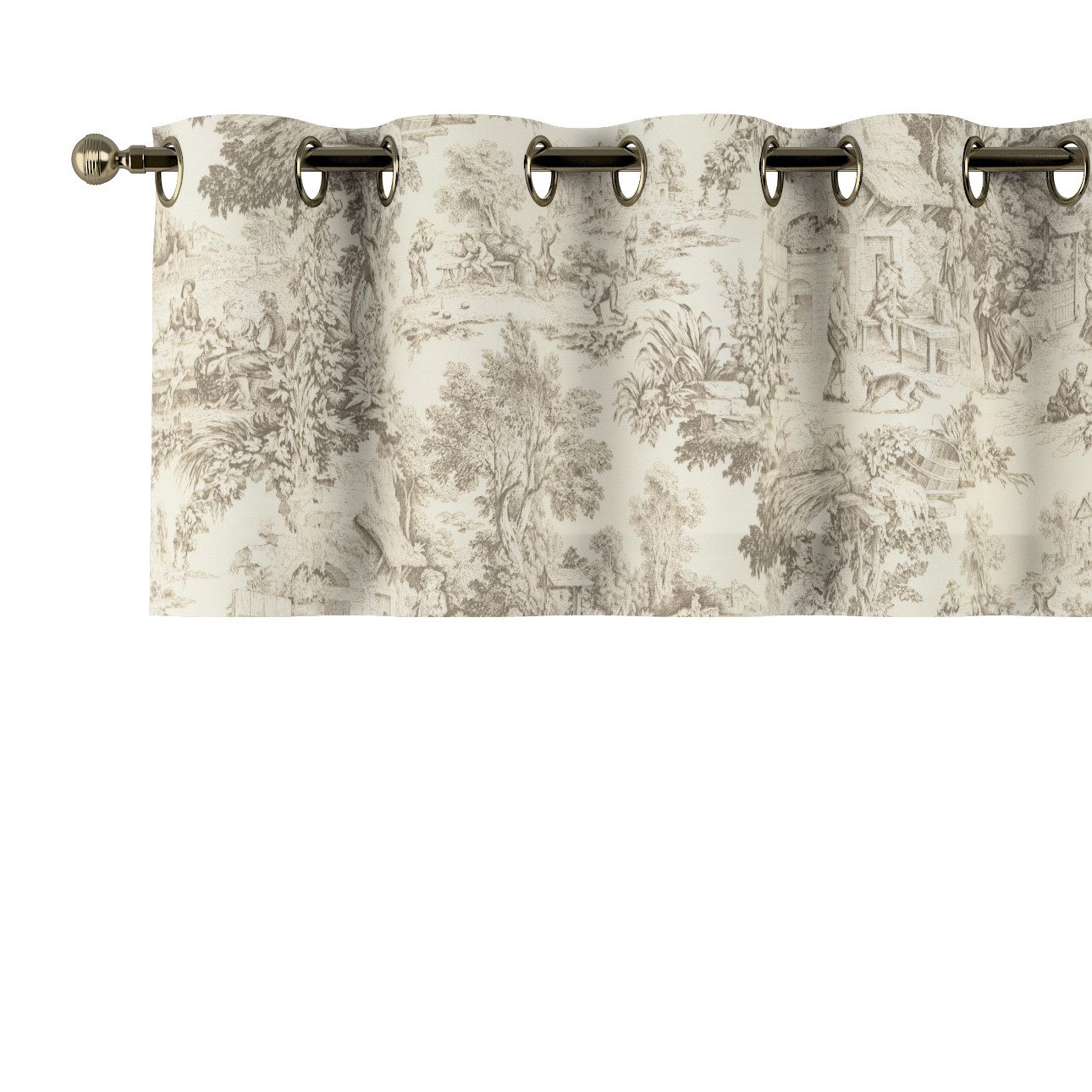 Dekoria Vorhang mit Ösen 130 x 40 cm, Avinon