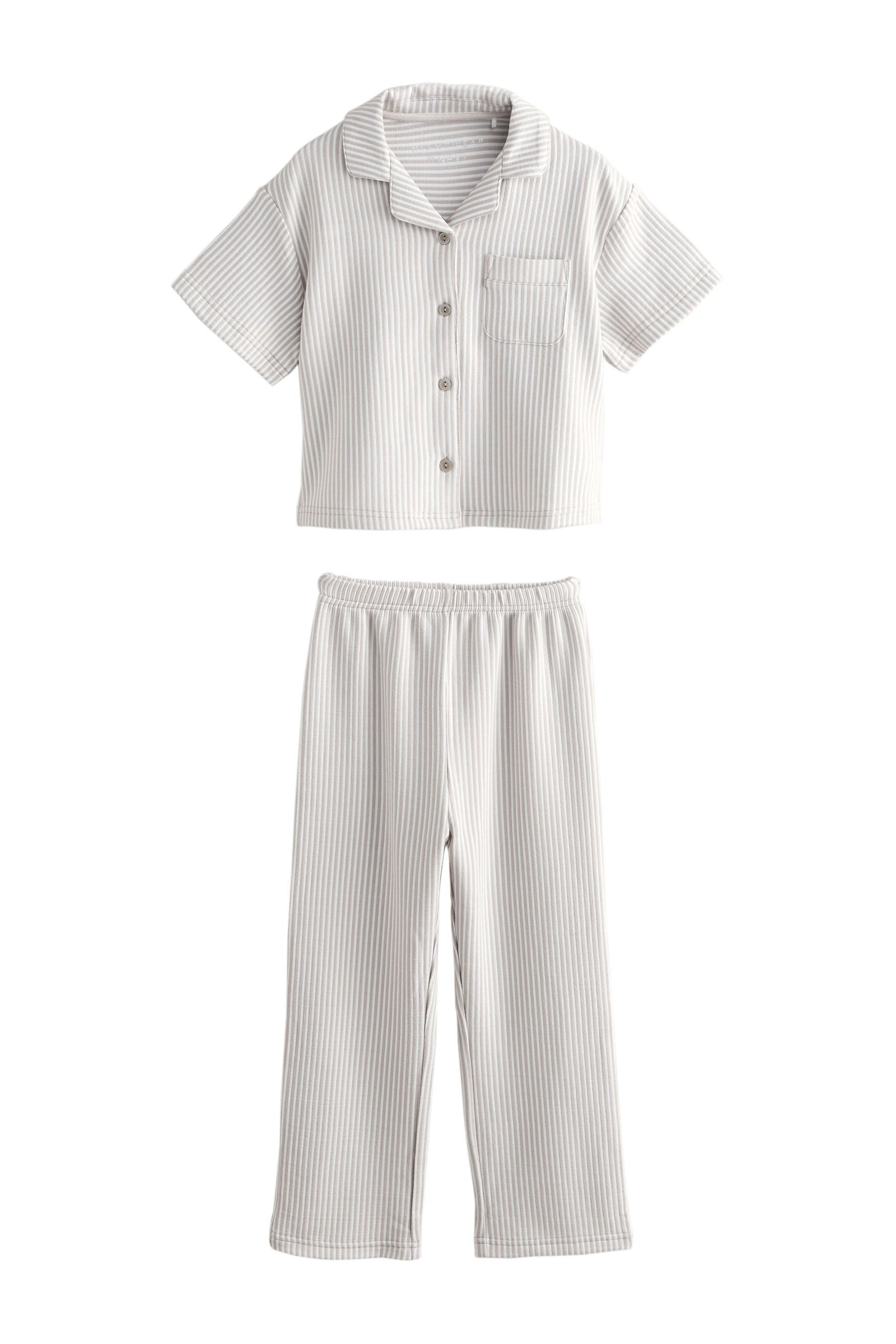 Pyjama Pyjama mit Knopfleiste