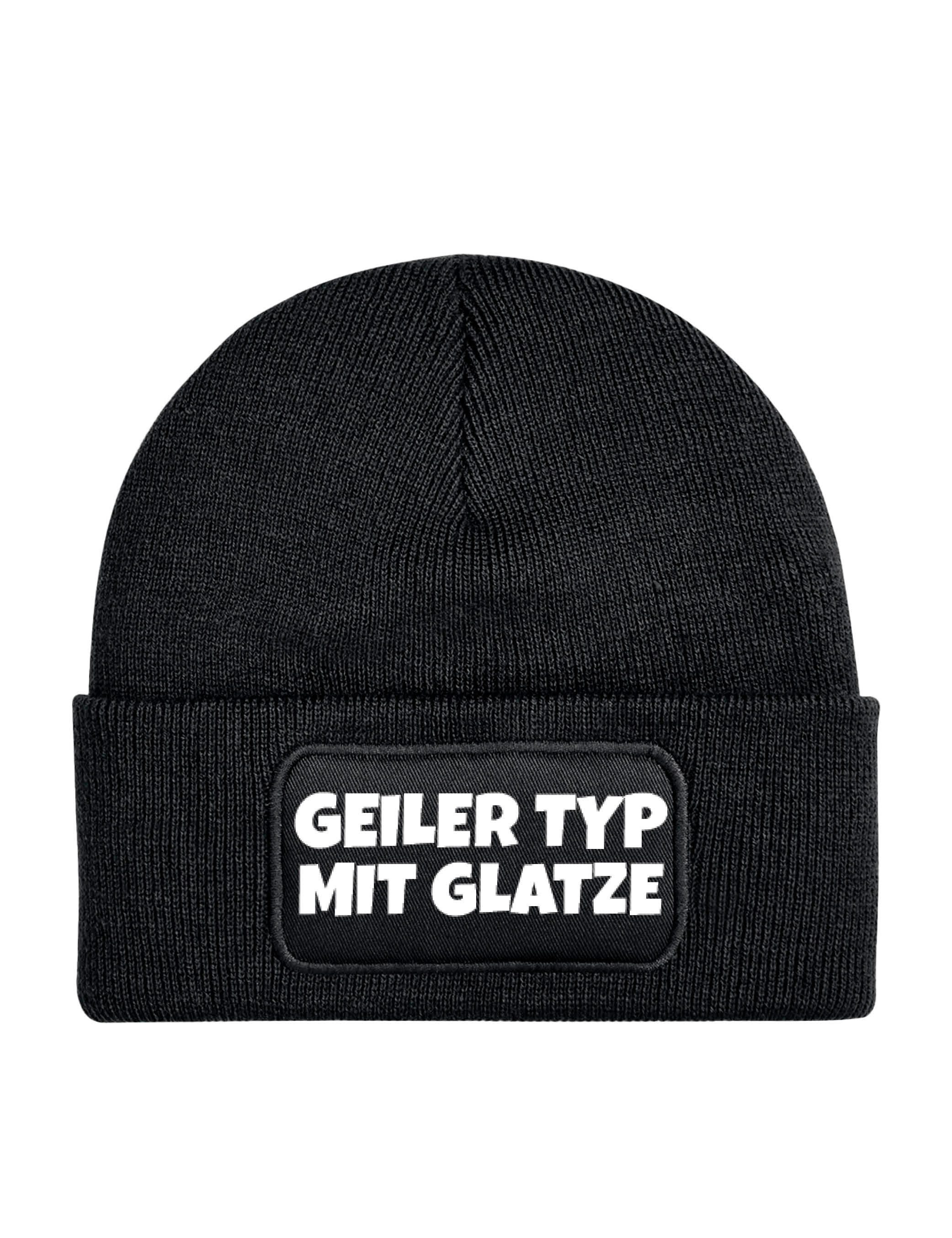 Youth Designz Beanie Herren & Damen unisex Mütze Beanie "Glatze" Print Statement Geschenk mit lustigen und stylischen Aufdruck für Männer und Frauen