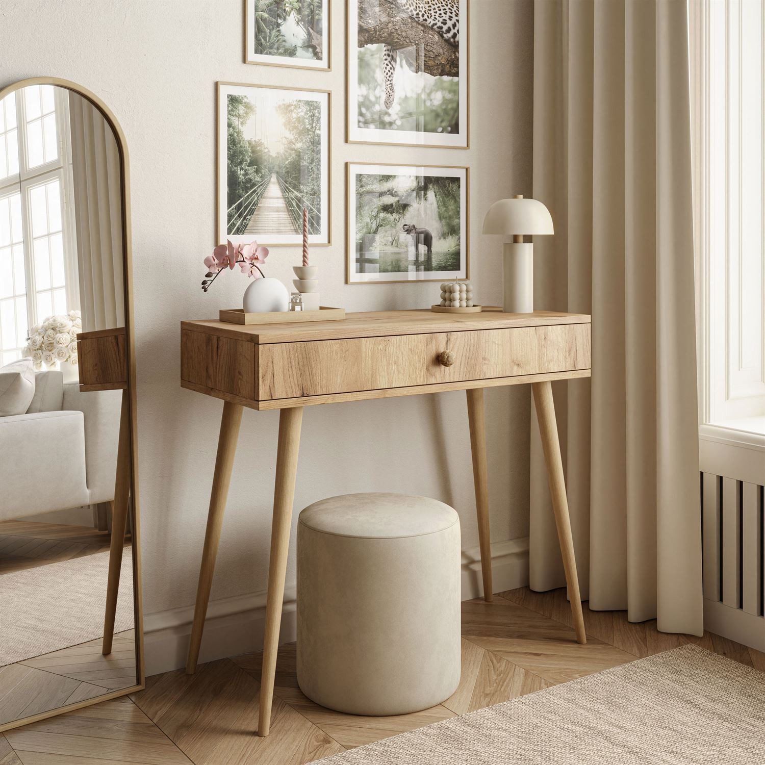 Lookway Konsolentisch HARMONY elegante Konsole im skandinavischen Stil mit günstig online kaufen