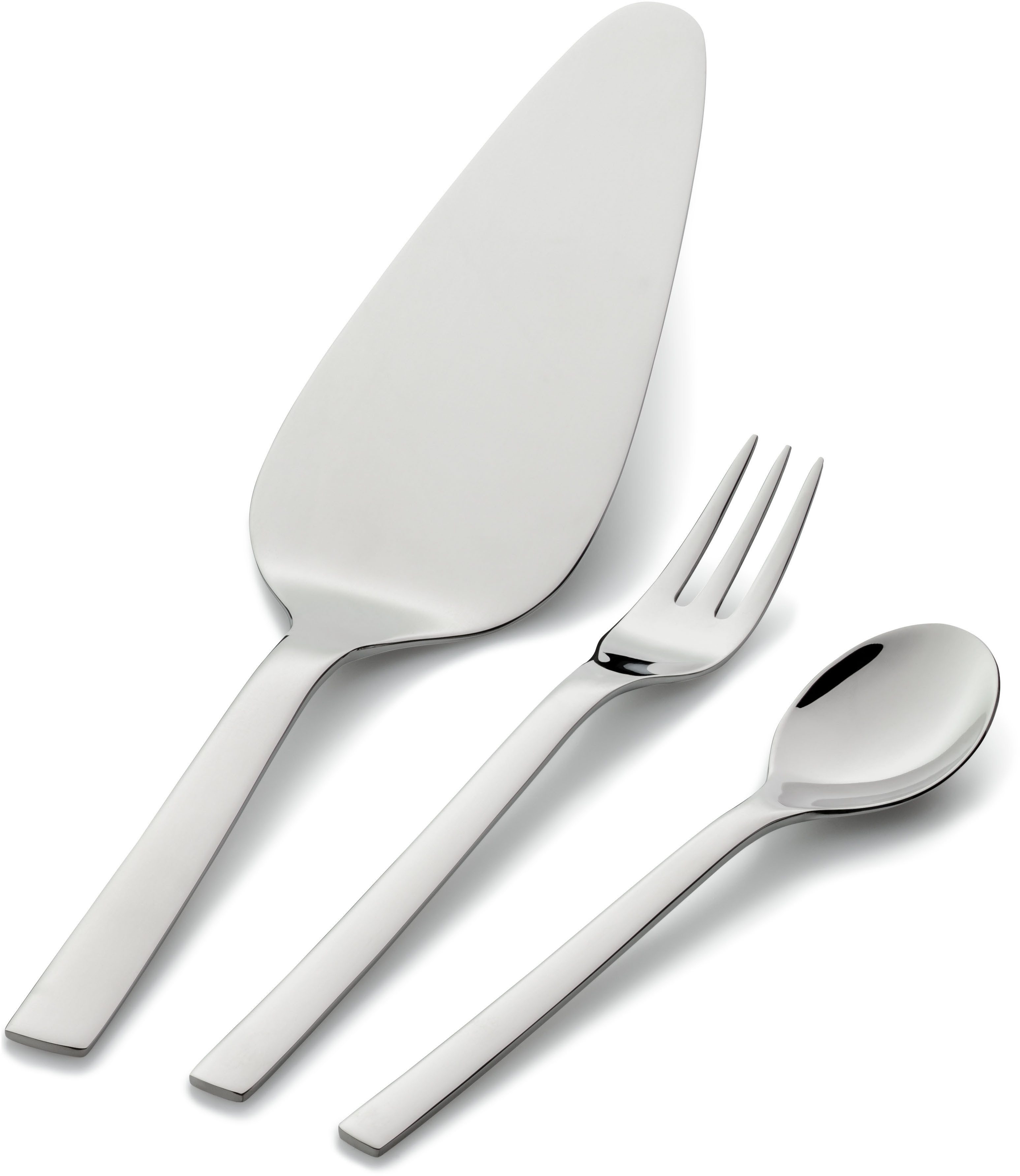 WMF Besteck-Set Nuova (13-tlg), 6 Personen, Cromargan® Edelstahl Rostfrei 18/10, 13-tlg., Cromargan Edelstahl rostfrei 18/10, Geschenkverpackung