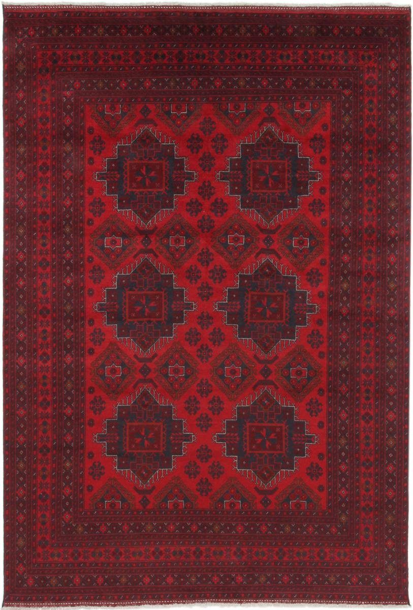 Orientteppich Khal Mohammadi 206x301 Handgeknüpfter Orientteppich, Nain Trading, rechteckig, Höhe: 6 mm