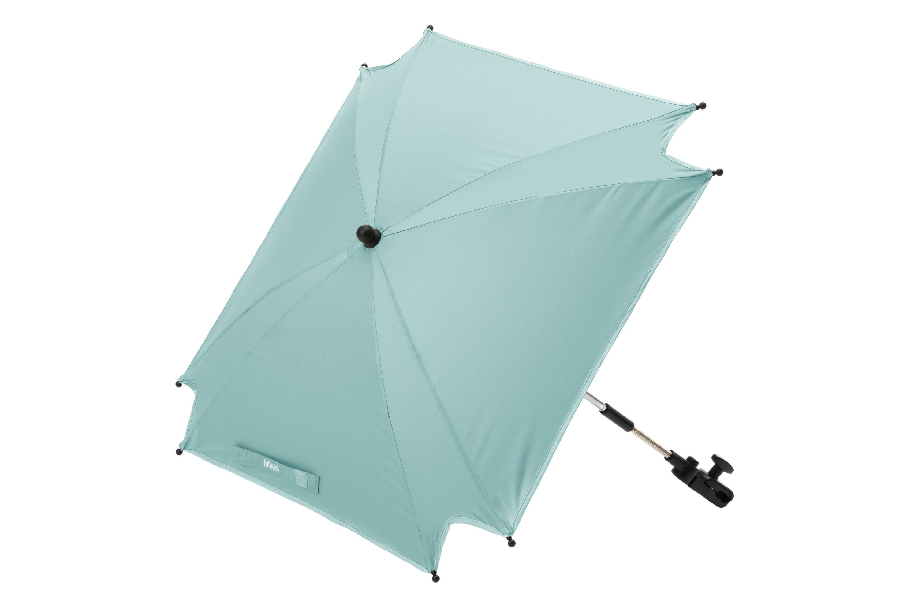 Fillikid Kinderwagen-Sonnenschutzhülle Sonnenschirm XL Exklusiv Sonnenschutz für Kinderwagen & Buggy, UV Schutz 50+, abnehmbare Universalhalterung, Wasserdicht, passend