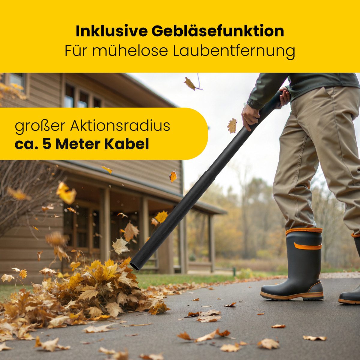 BOMANN Nass-Trocken-Sauger BS 6058 CB, Nass Trockensauger, Gebläsefunktion, 1200W