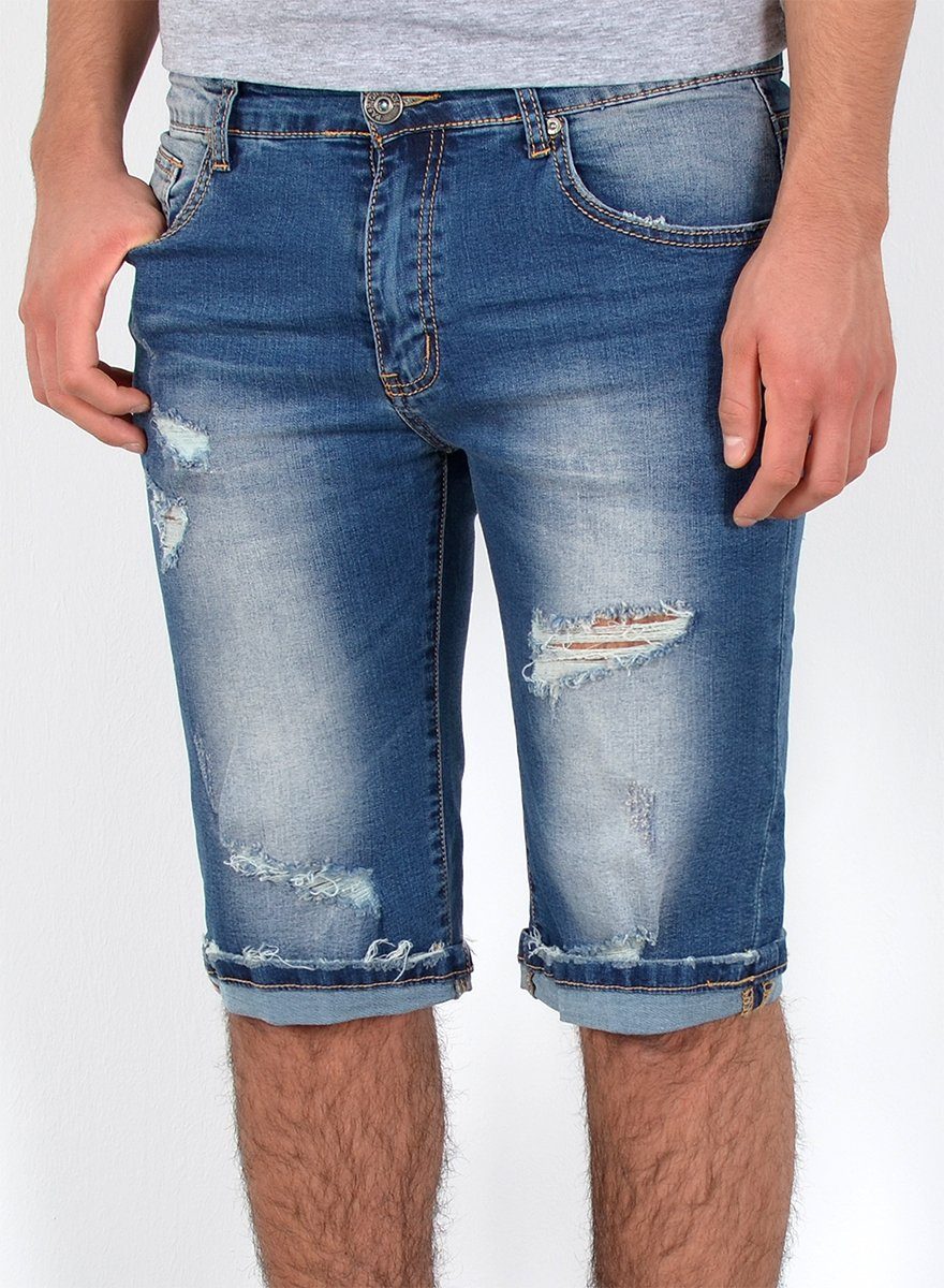 ESRA Jeansshorts Herren Jeans Shorts Hose günstig online kaufen