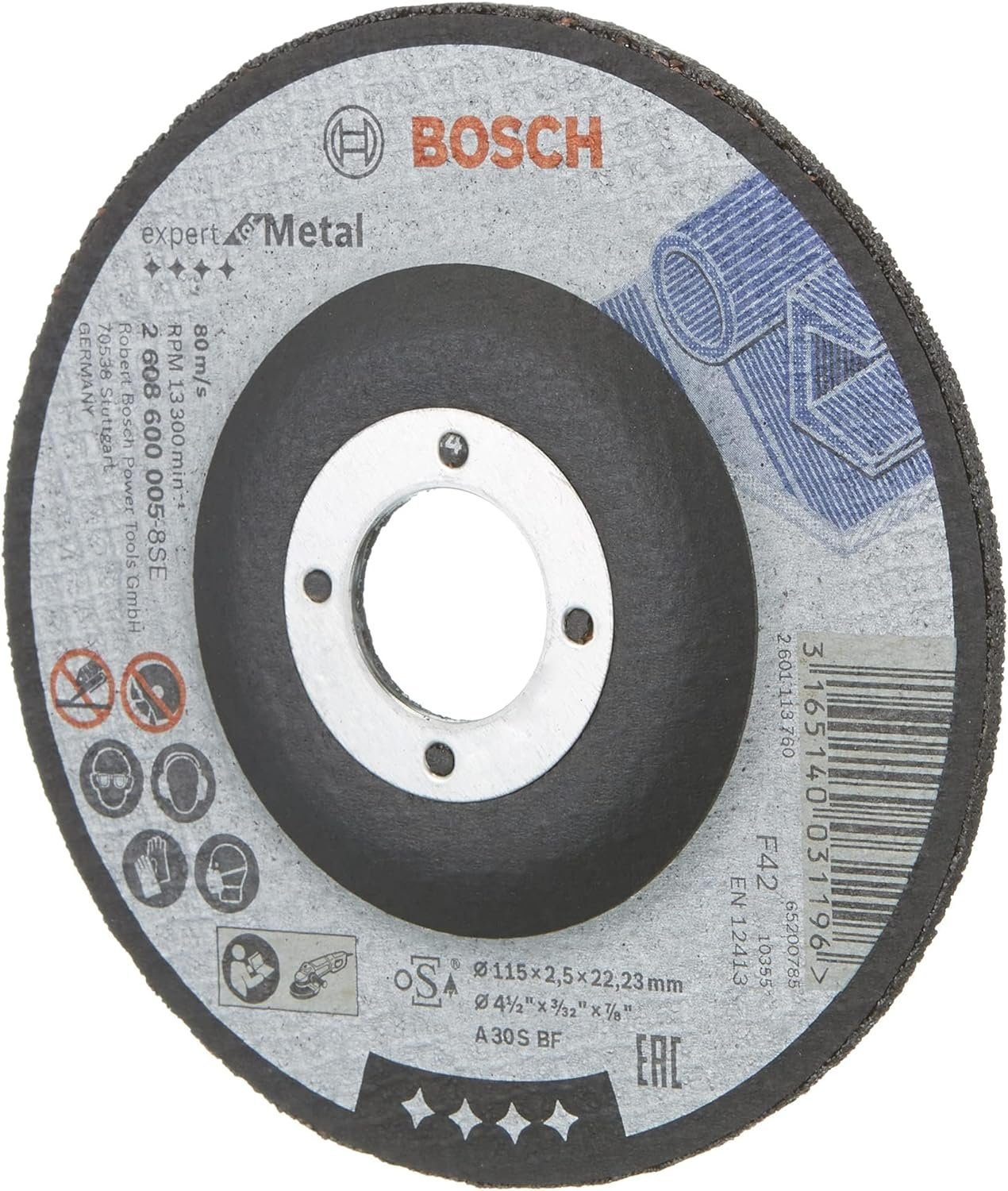 Trennscheibe BOSCH mm S gekröpft Expert BF, Ø A 30 2.5 Bohrfutter 125 Bosch mm, for