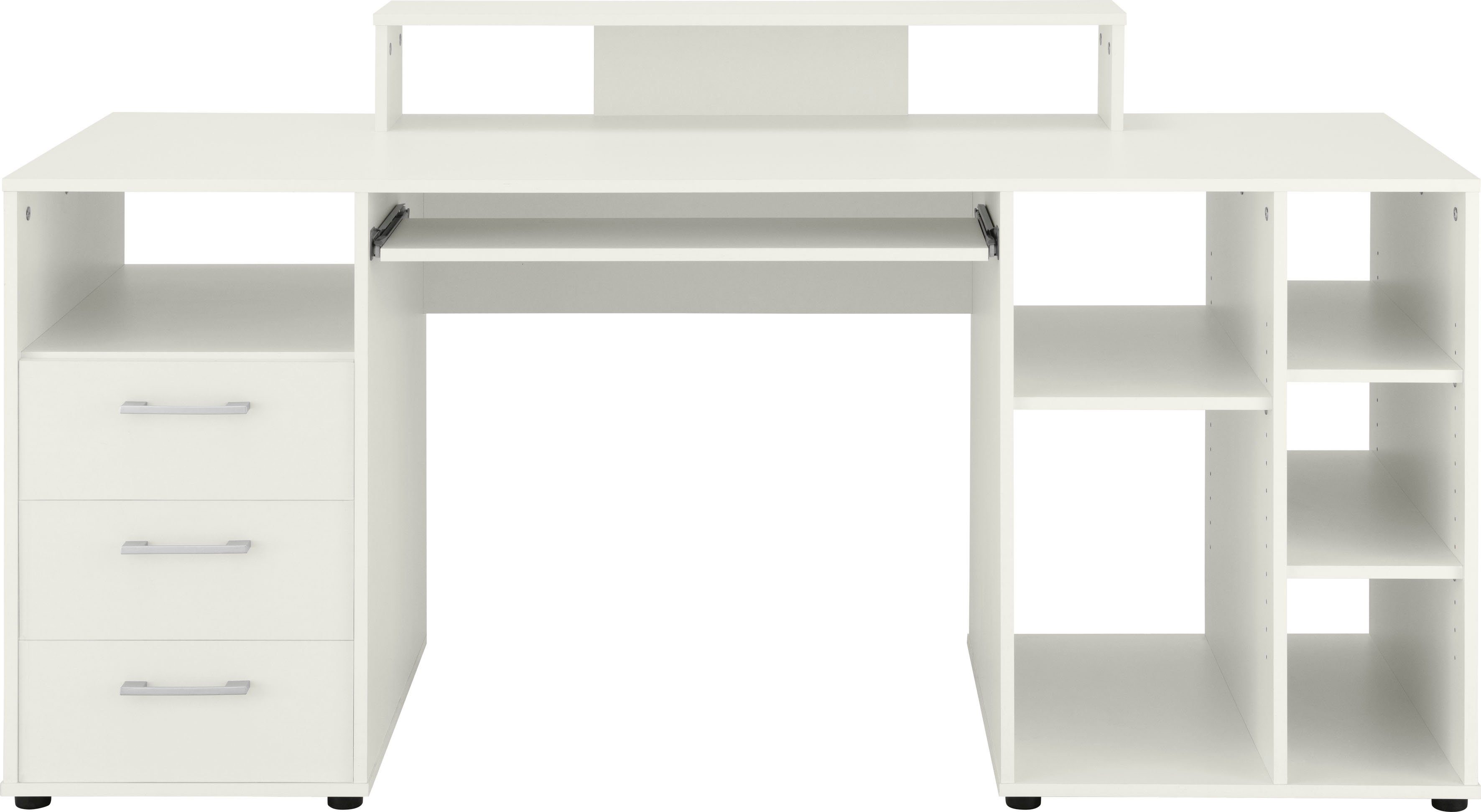 Möbelfabrik VOGL | Schreibtisch Lenny | weiß weiß weiß