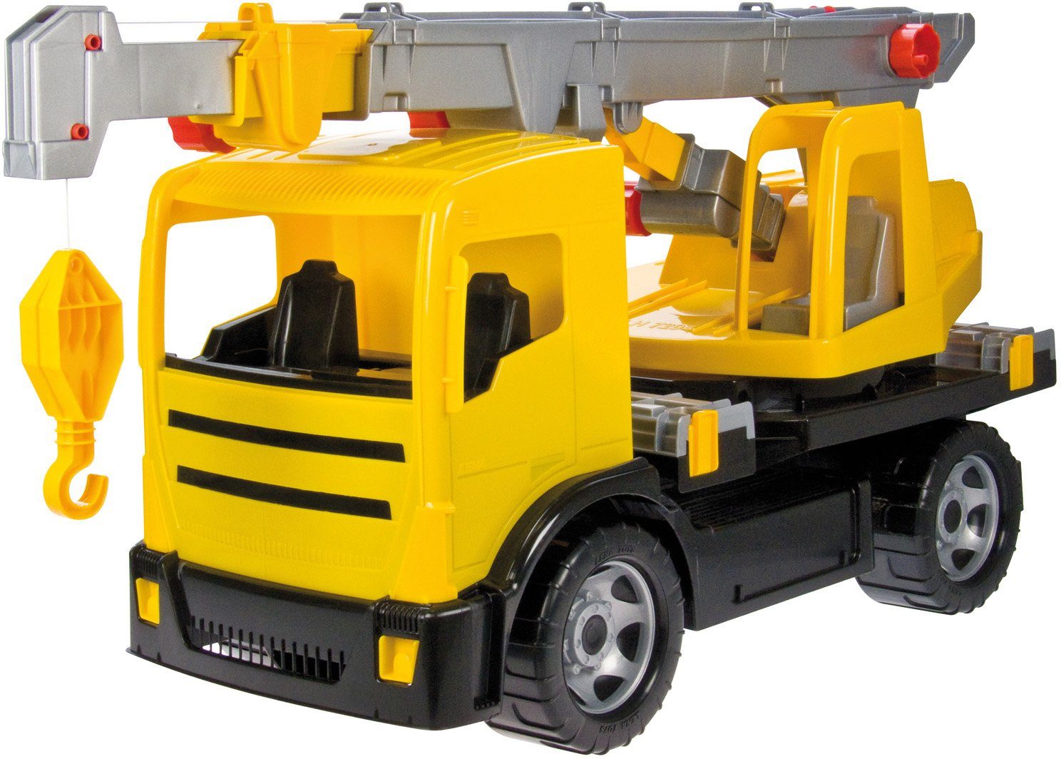 Lena® Spielzeug-Krankenwagen Giga Trucks, gelb-schwarz, Made in Europe günstig online kaufen