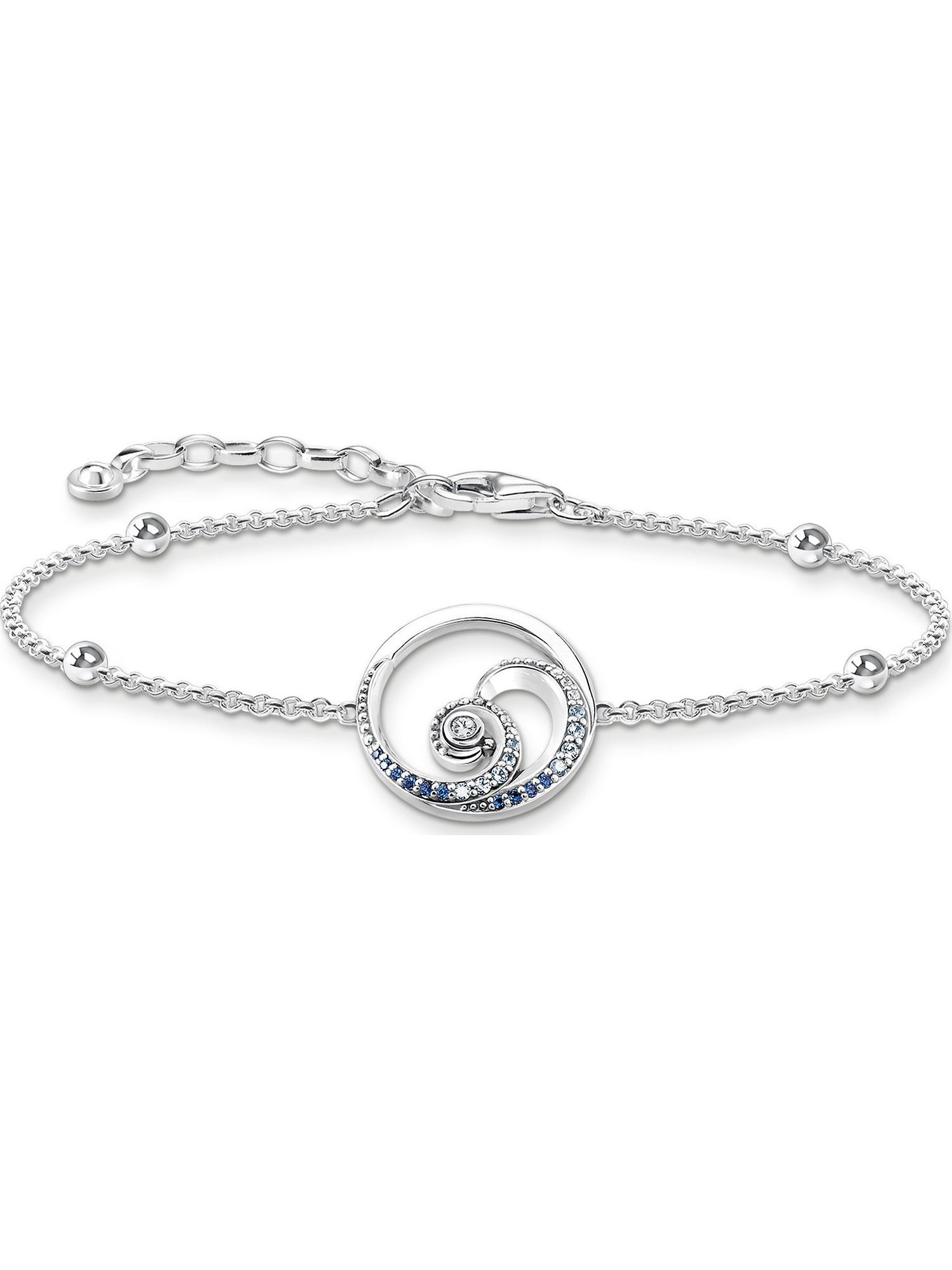 THOMAS SABO Silberarmband Thomas Sabo Damen-Armband 925er Silber Spinell