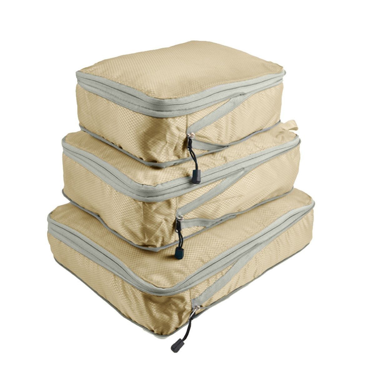 HoyoLee Handels GmbH Aufbewahrungsbox Wasserdichte Nylon-Kleideraufbewahrungstasche, dreiteiliges Reiseset