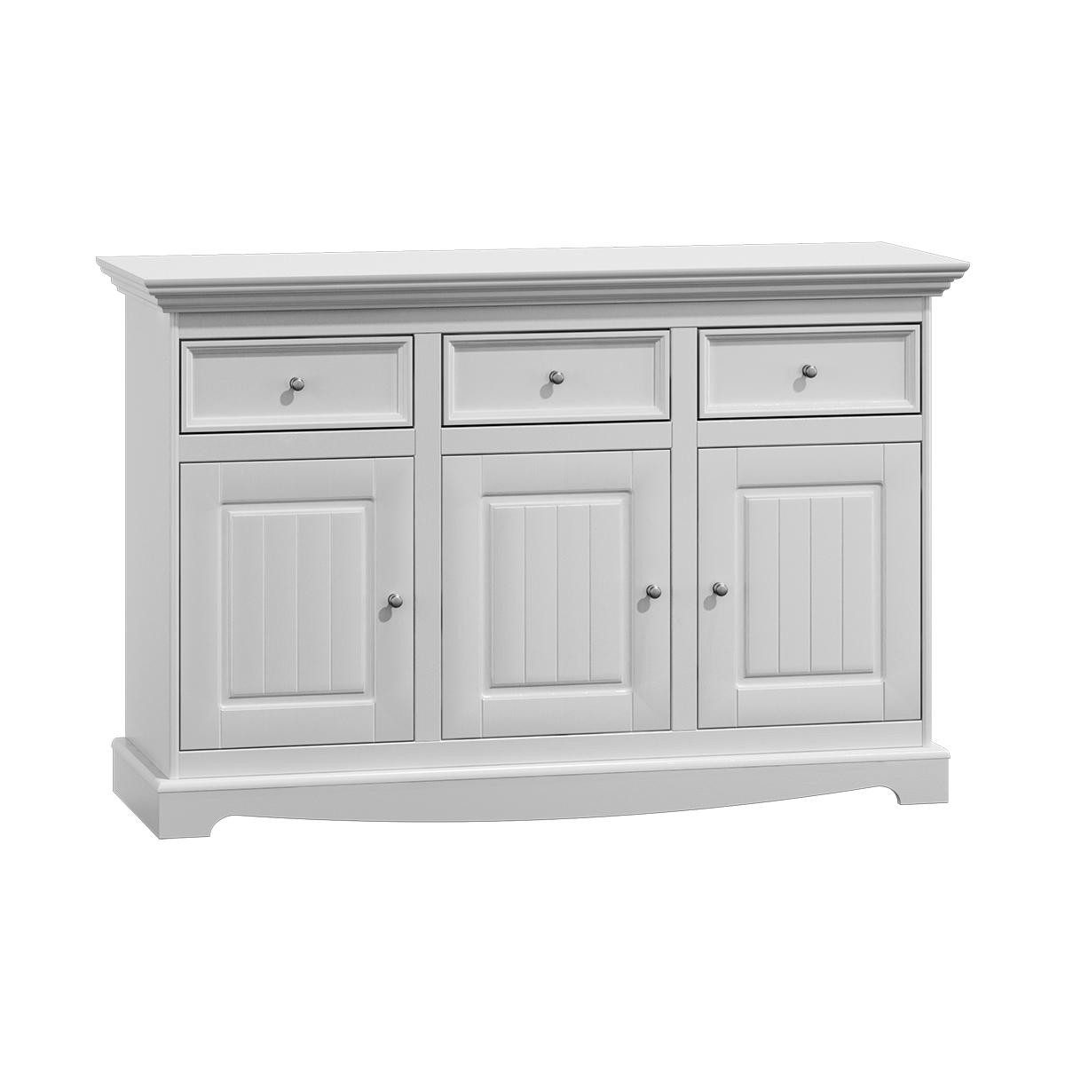 JVmoebel Kombikommode Echtholz Sideboard im Landhausstil - Kommode für Bauernmöbel (Kombikommode), Made in Europa