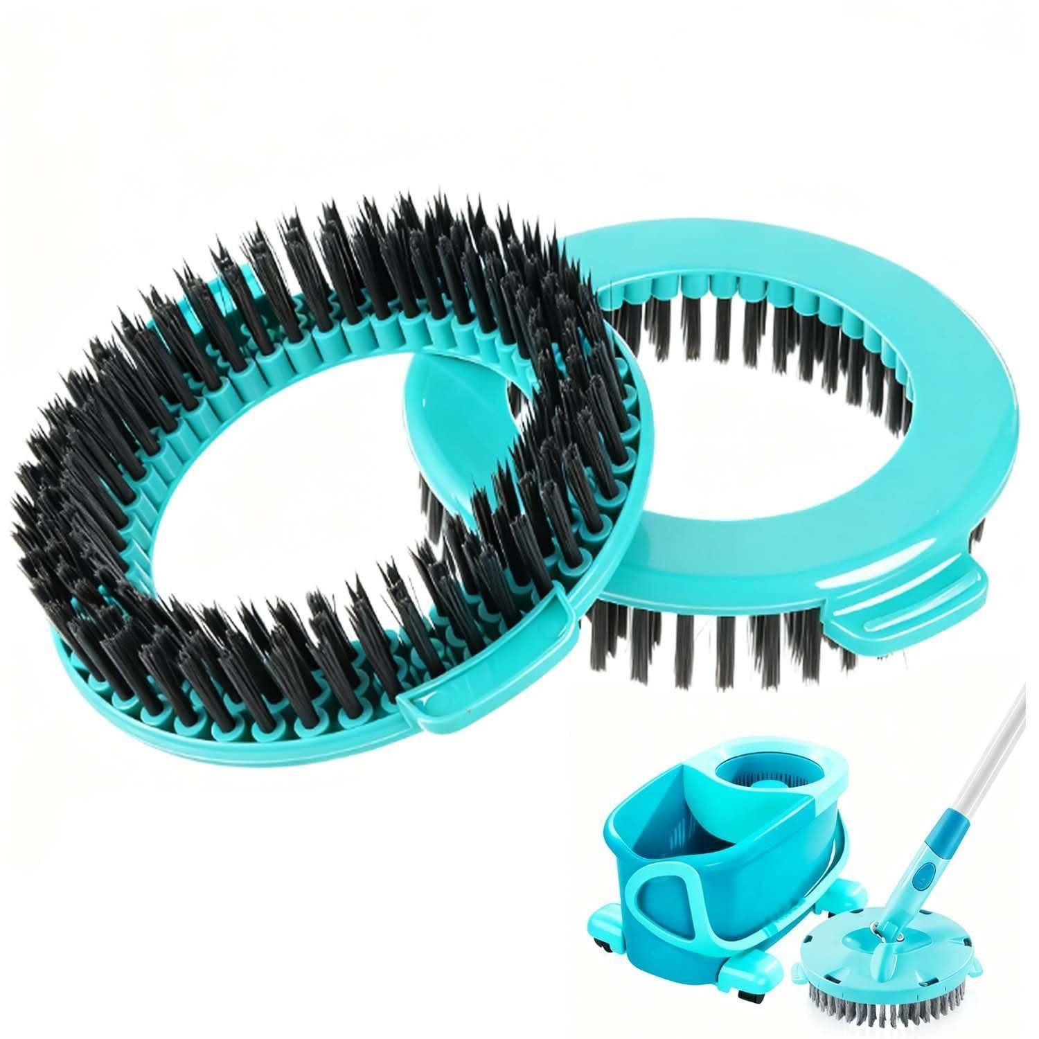 LuxusKollektion Ersatzbürste 2x Ersatzmoppkopf für Leifheit Clean Twist, (2-tlg)