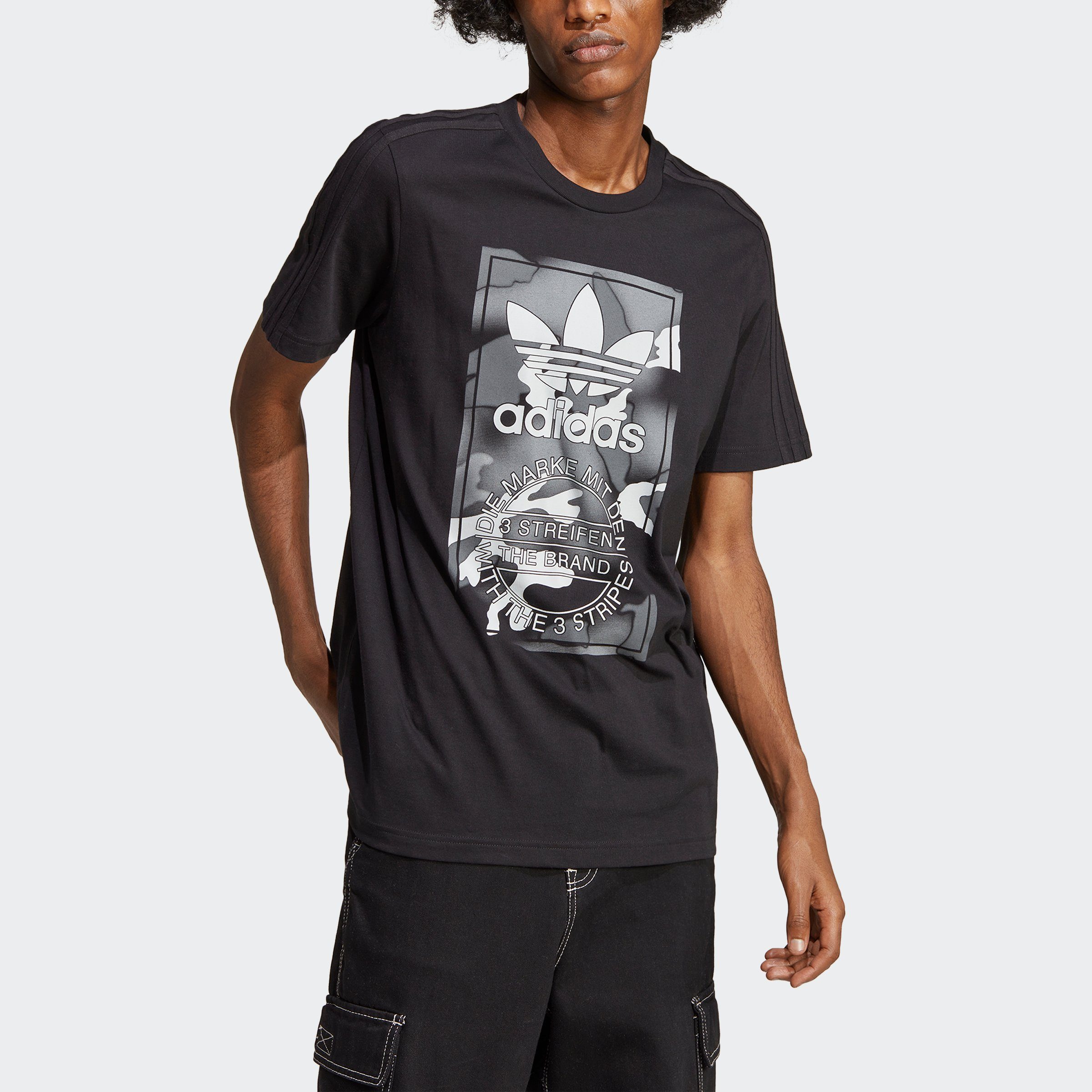 adidas Originals T-Shirt TONGUE CAMO GRAPHICS