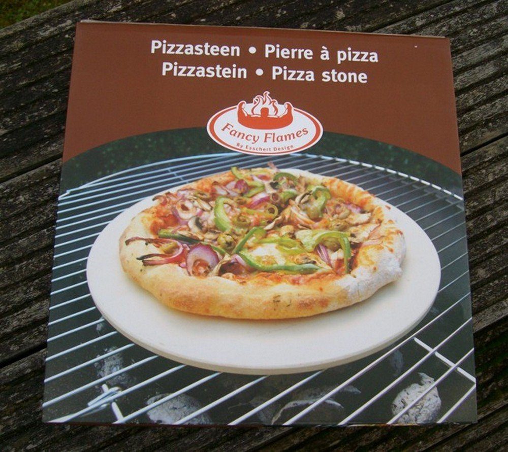 (1-St) Brotbackstein, cm, 30 Pizzastein, Flammkuchenstein, Deko-Impression Backofenstein, Pizzastein