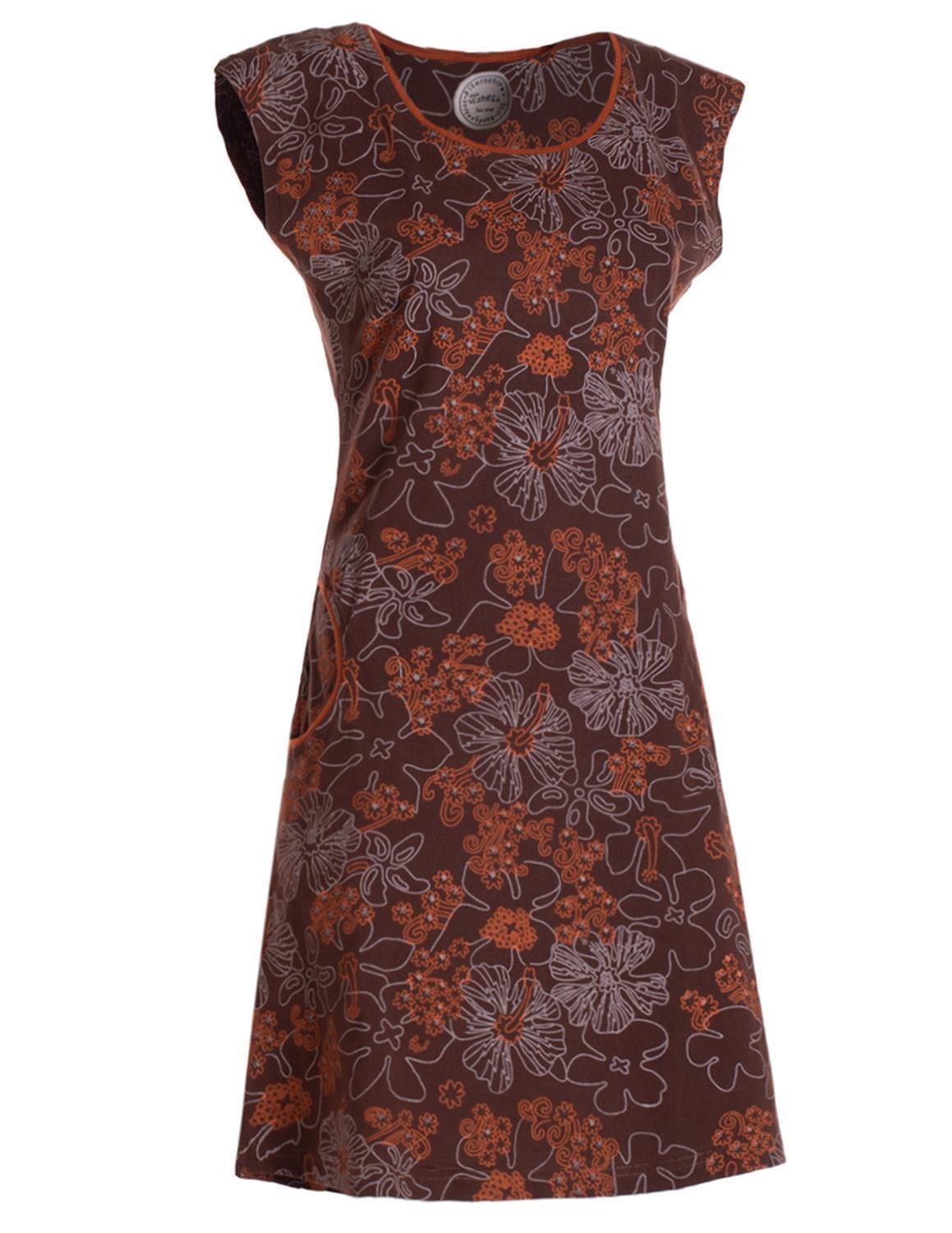 Tunikakleid Kurzarm Damen Sommer-Kleid Longshirt-Kleid Tunika-Kleid Mini-Kleid