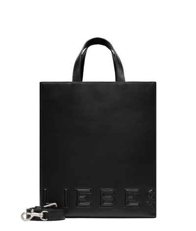 Liebeskind Berlin Shopper Paper Bag M Logo Carter Schwarz