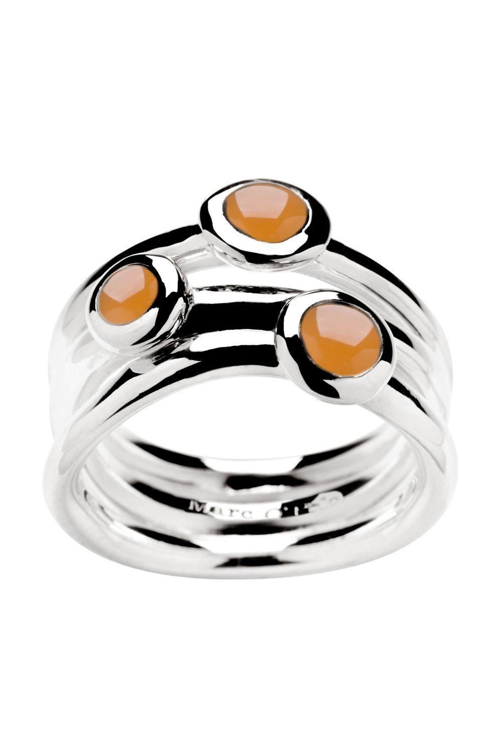 Marc O'Polo Fingerring 925er Sterling-Silber Silber Gr 56/17,8 BA9190210262