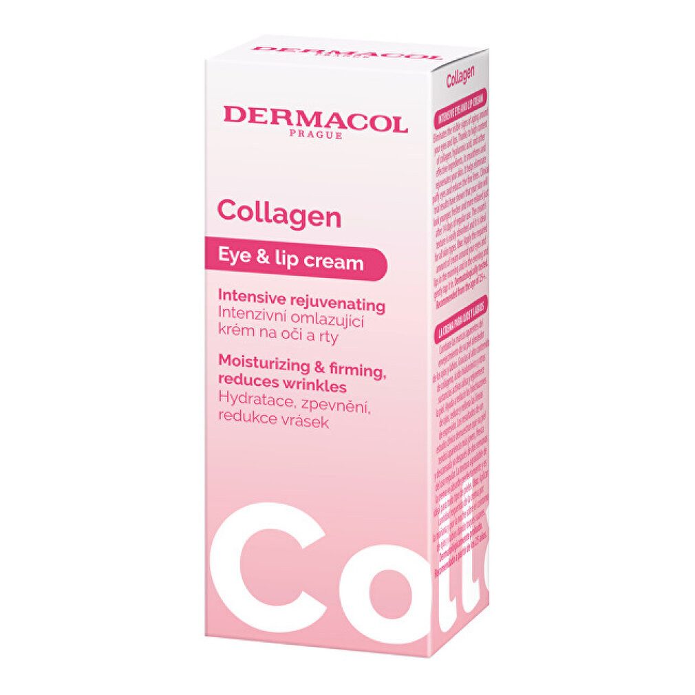 Dermacol Augencreme Kollagenverjüngende Augen- und Lippencreme 15 ml