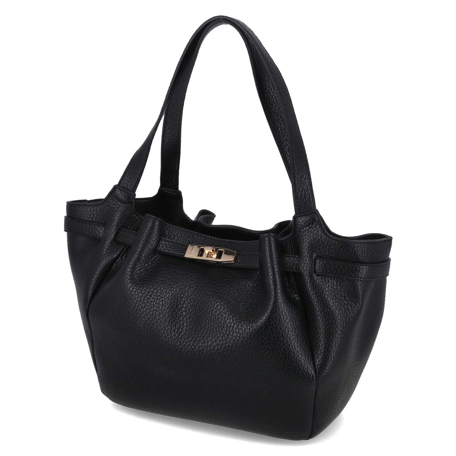 L. CREDI Handtasche L.Credi 1006437/200 Damen Shopper Kunstleder black
