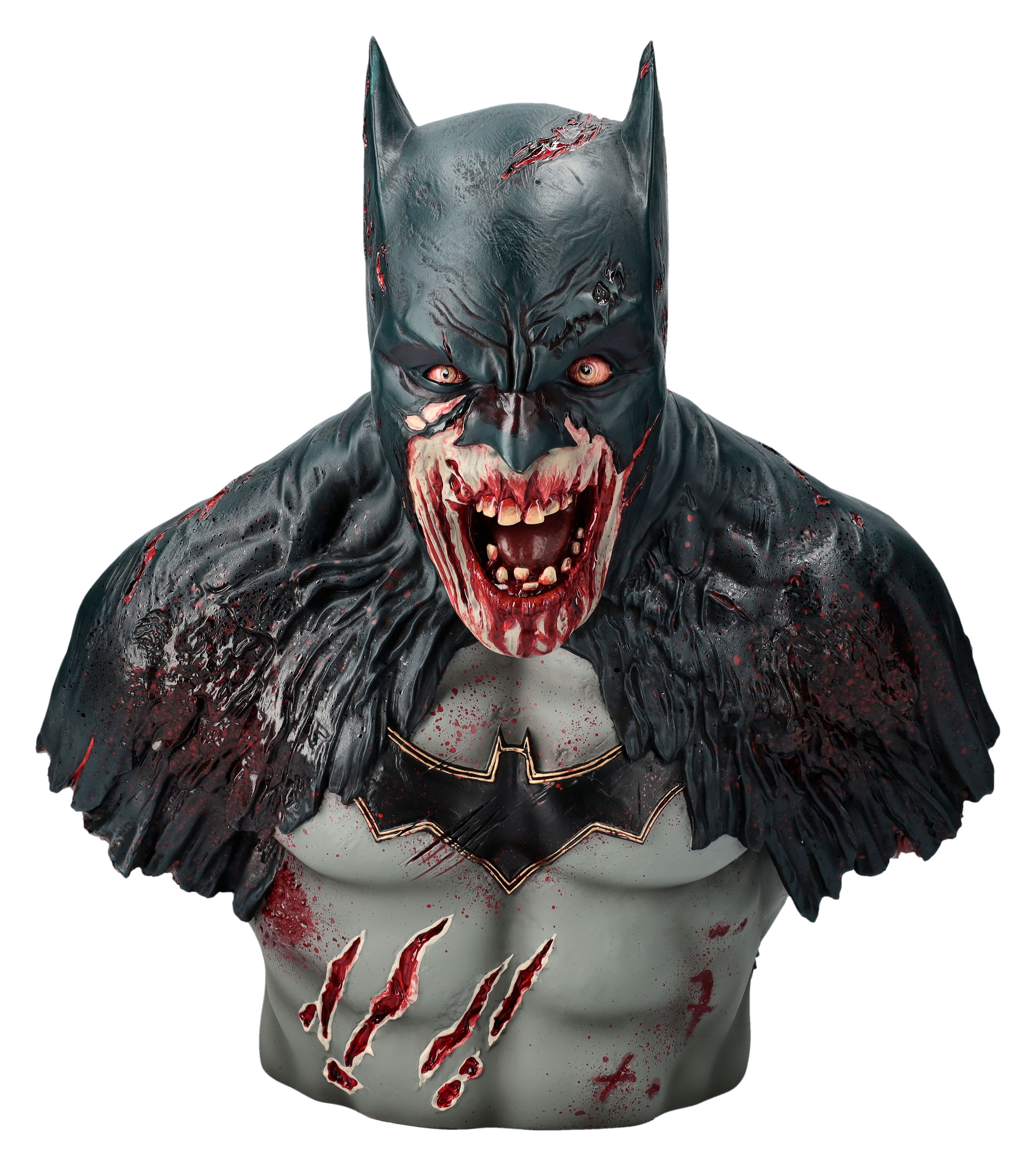 Figuren Shop GmbH Dekofigur Batman Zombie Büste - DCeased - Merchandise Dekofigur Comic Figur Deko