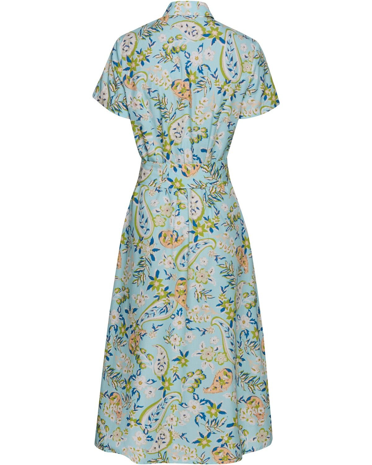 Brigitte von Schönfels Midikleid Paisley-Hemdblusenkleid
