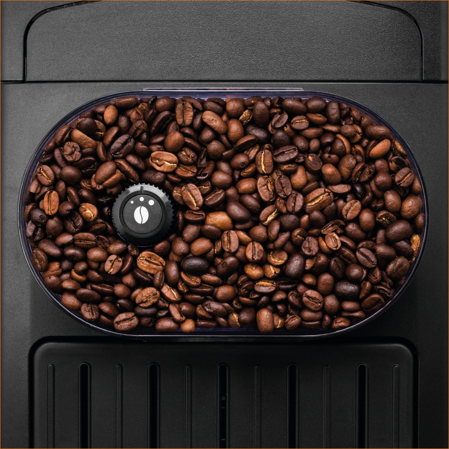 1.7l Display, EA815P Kaffee, Kaffeekanne, für Espressomaschine Kaffeevollautomat, Cappuccino Krups Krups LCD 3 Mahlgrade Espresso, Essential Kaffee