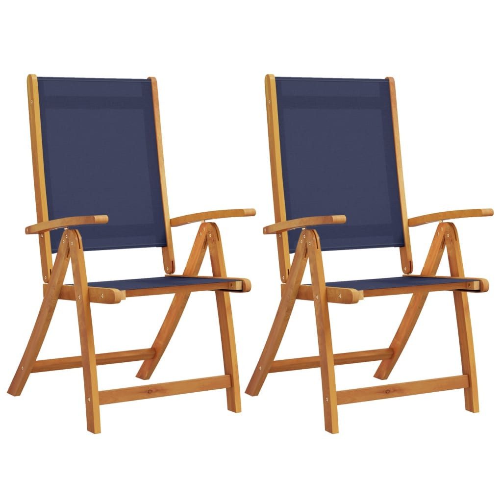vidaXL Gartenstuhl Gartenstühle 2 Stk. Klappbar günstig online kaufen