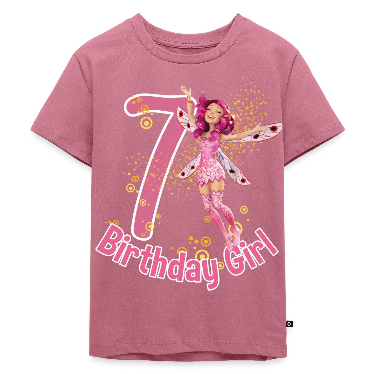 Spreadshirt T-Shirt Mia and Me 7. Geburtstag Geburtstagsgeschenk Kinder Premium T-Shirt (1-tlg)