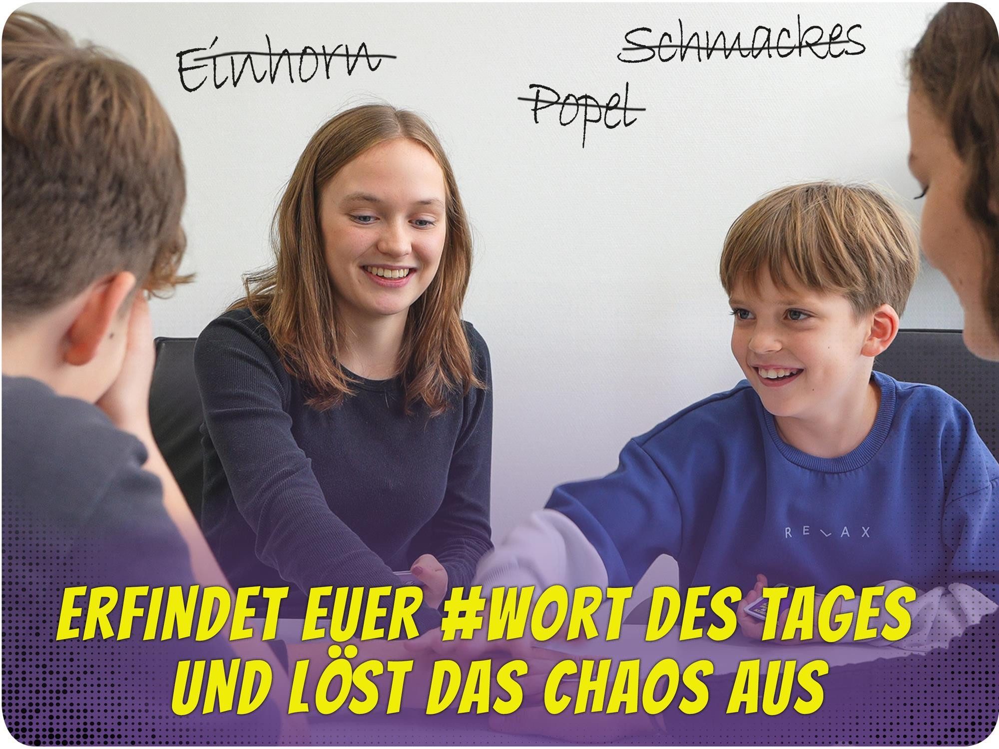 Hausfelder Spiel INPLAYS Hund Katze Maus # Klaus Kartenspiel (Standardversion), Familienspiel, Kartenspiel, Partyspiel, Neuheit, für die ganze Familie