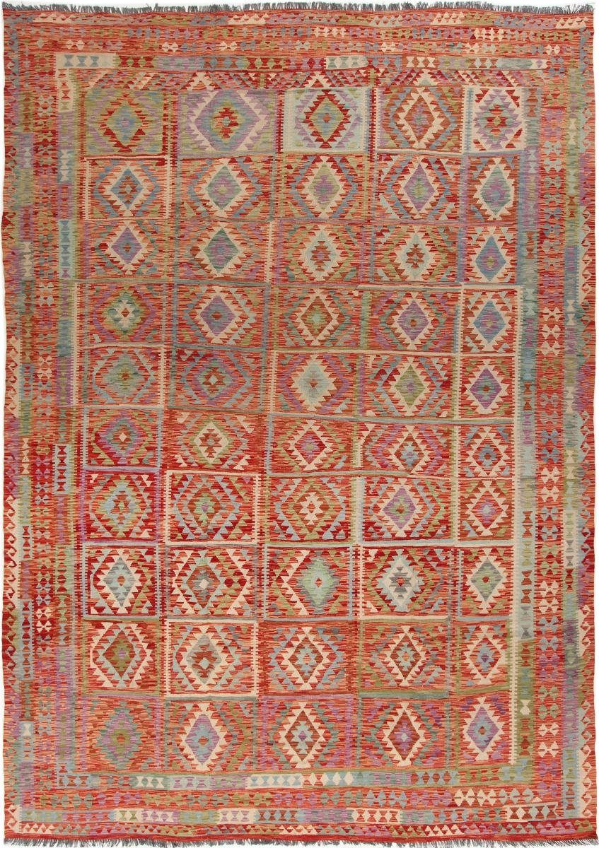 Orientteppich Kelim Afghan 280x394 Handgewebter Orientteppich, Nain Trading, rechteckig, Höhe: 3 mm