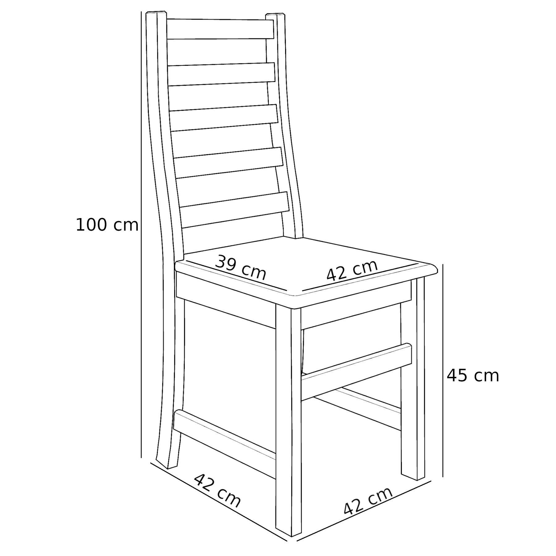 waschweiß Stühle ERST-HOLZ mit Massivholz Esstisch 4 Essgruppe Kiefer