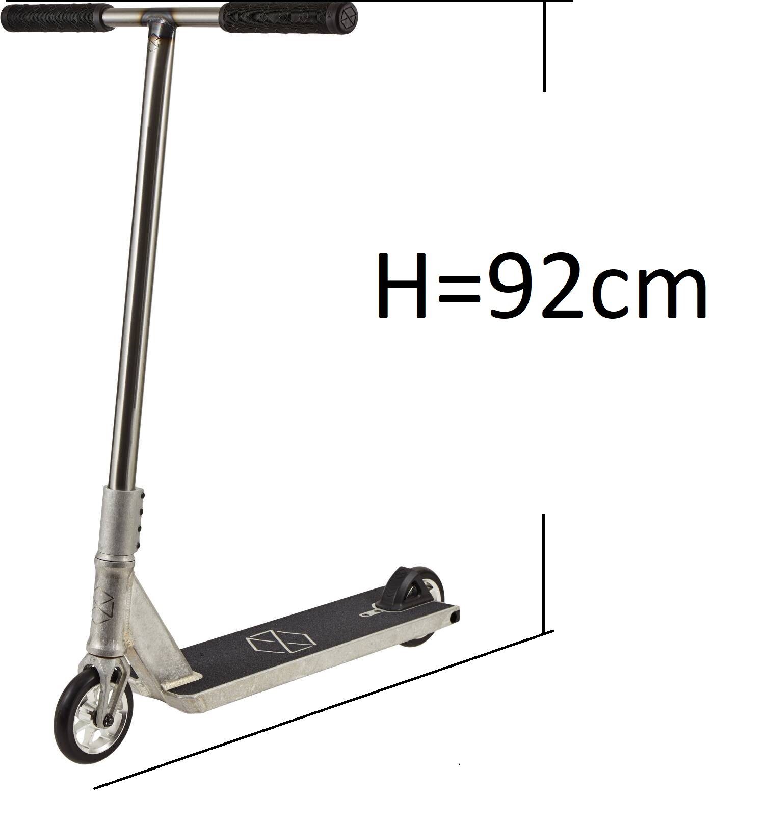 native Stuntscooter Native Stem Stunt-Scooter H=92cm L raw