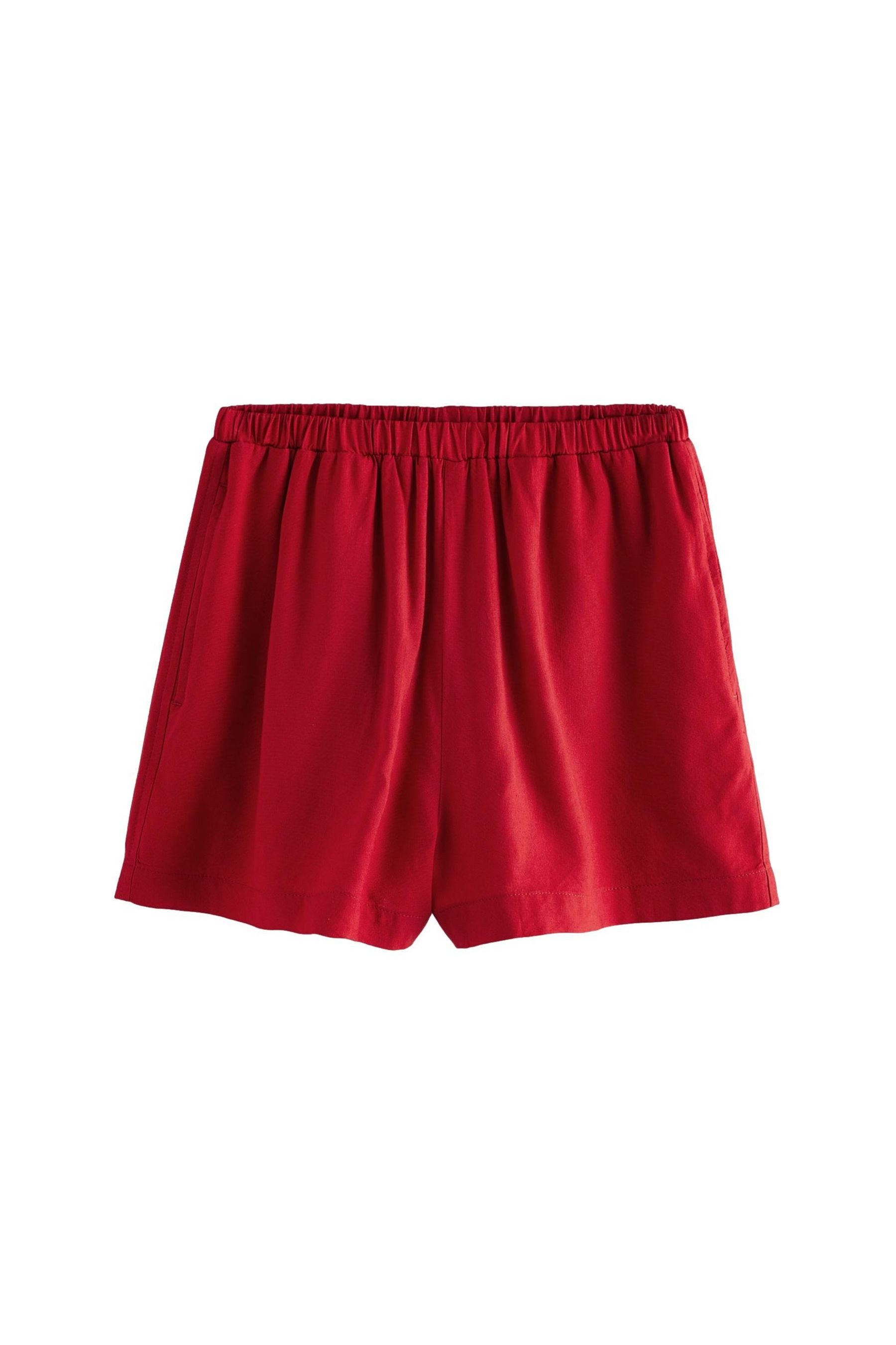 Shorts Jungenshorts mit Leinen