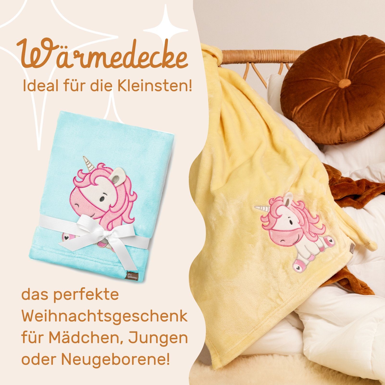 Wohndecke Warme Kuscheldecke Babydecke Blanket Baby günstig online kaufen