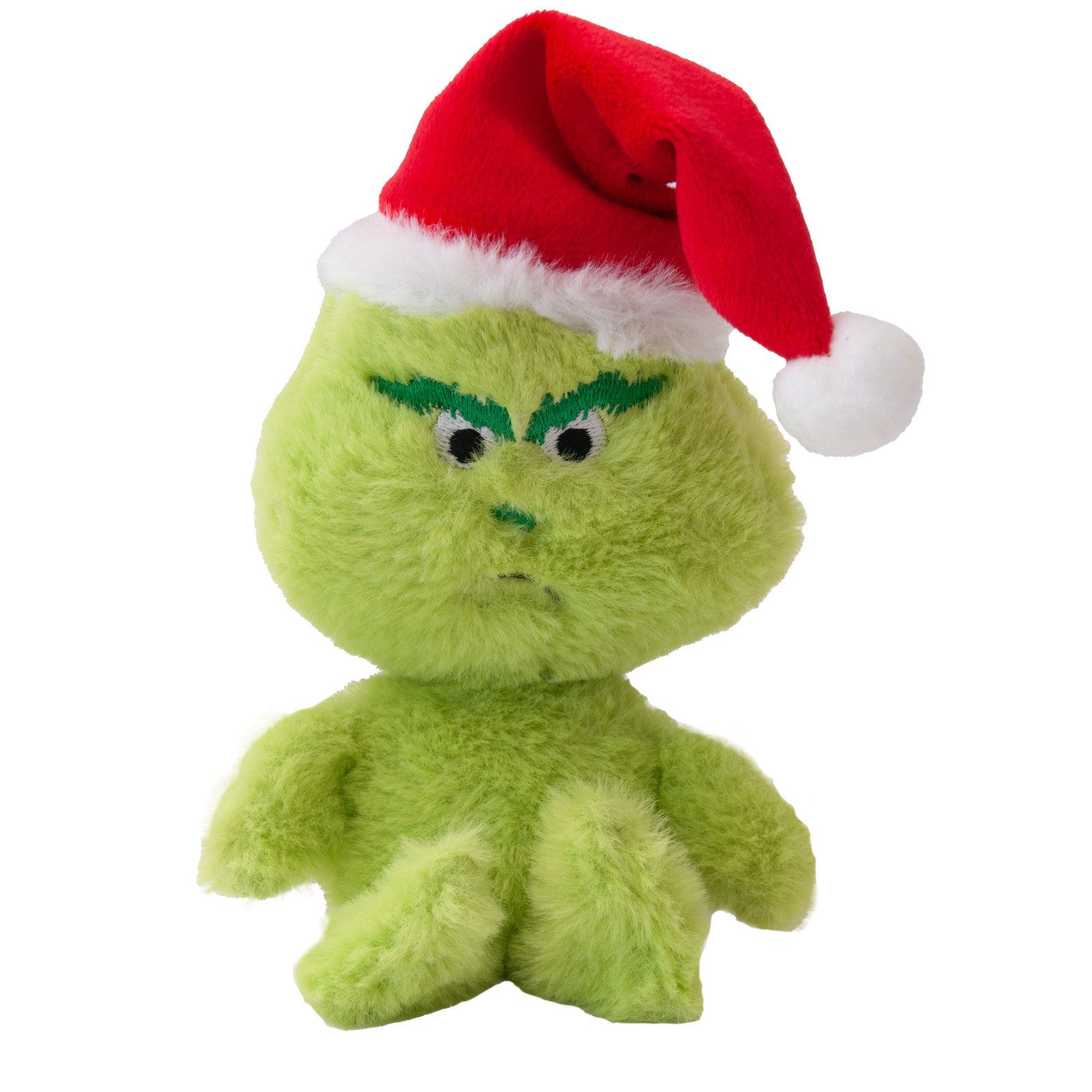 Aumüller Tierkuscheltier Baldi-Muffel und Minze-Muffel mit Weihnachtsmütze - Katzenspielzeug