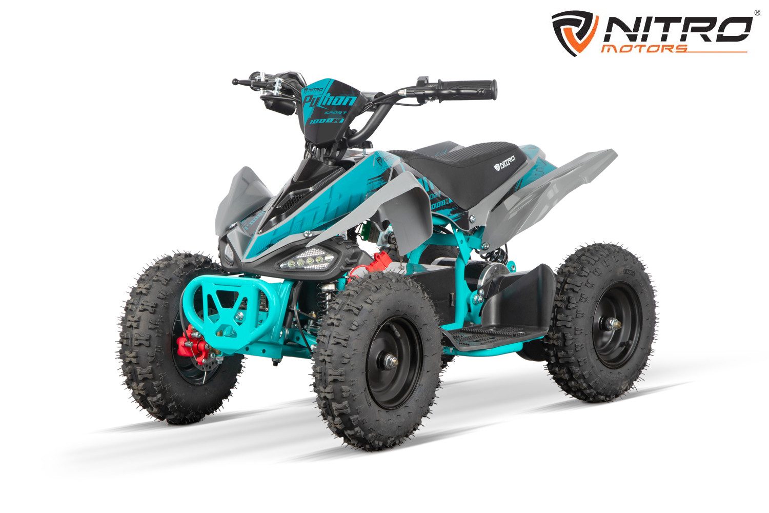 Nitro Motors E-Quad Eco Quad Python 6" Sport 1000W 36V, 1000 W, (Einzelprodukt, Nicht zutreffend), 1000W Motor