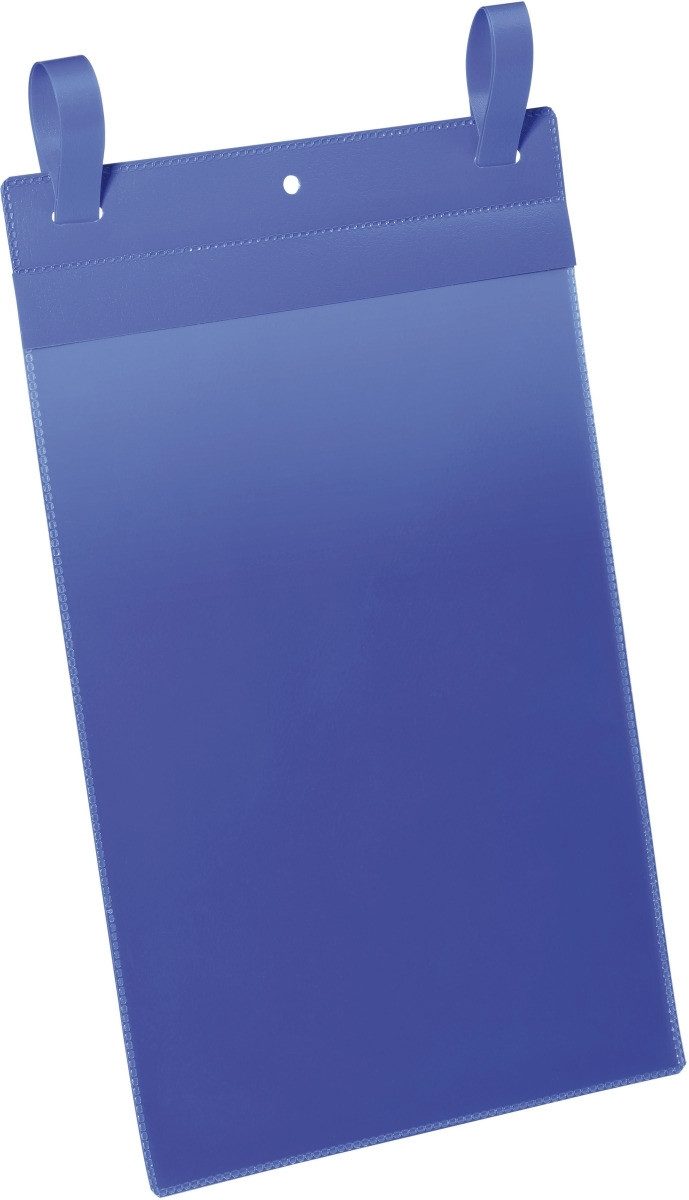 Fächermappe Gitterboxtaschen mit Laschen A4 blau VE=50 Stück