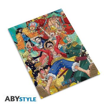 Puzzle ONE PIECE - Jigsaw puzzle 1000 pieces - Straw Hat Crew, 1000 Puzzleteile