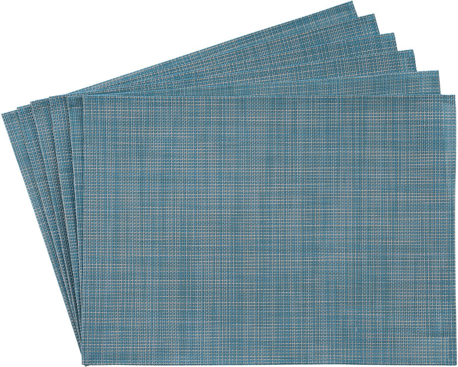 APS Platzset Schmalband, (6-St), mit umgenähten Rand, leicht abwischbar, 45 günstig online kaufen