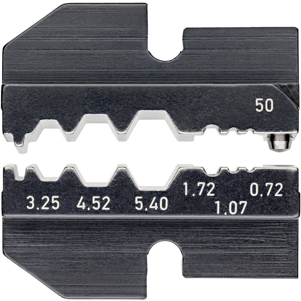 Knipex Crimpzange Knipex 97 49 50 Crimpeinsatz Koaxial-Steckverbinder RG174, RG58, RG
