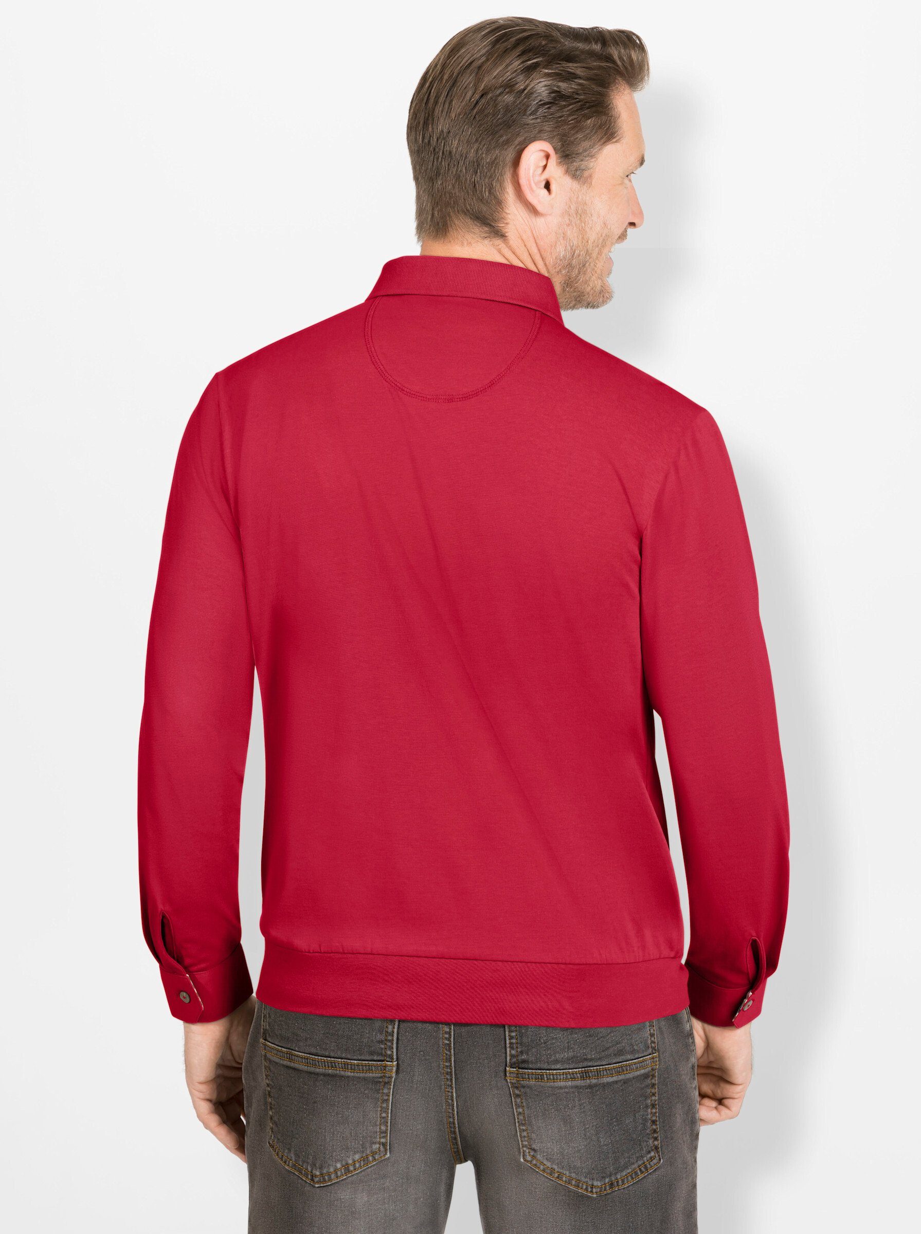 Hajo T-Shirt Langarm-Poloshirt günstig online kaufen