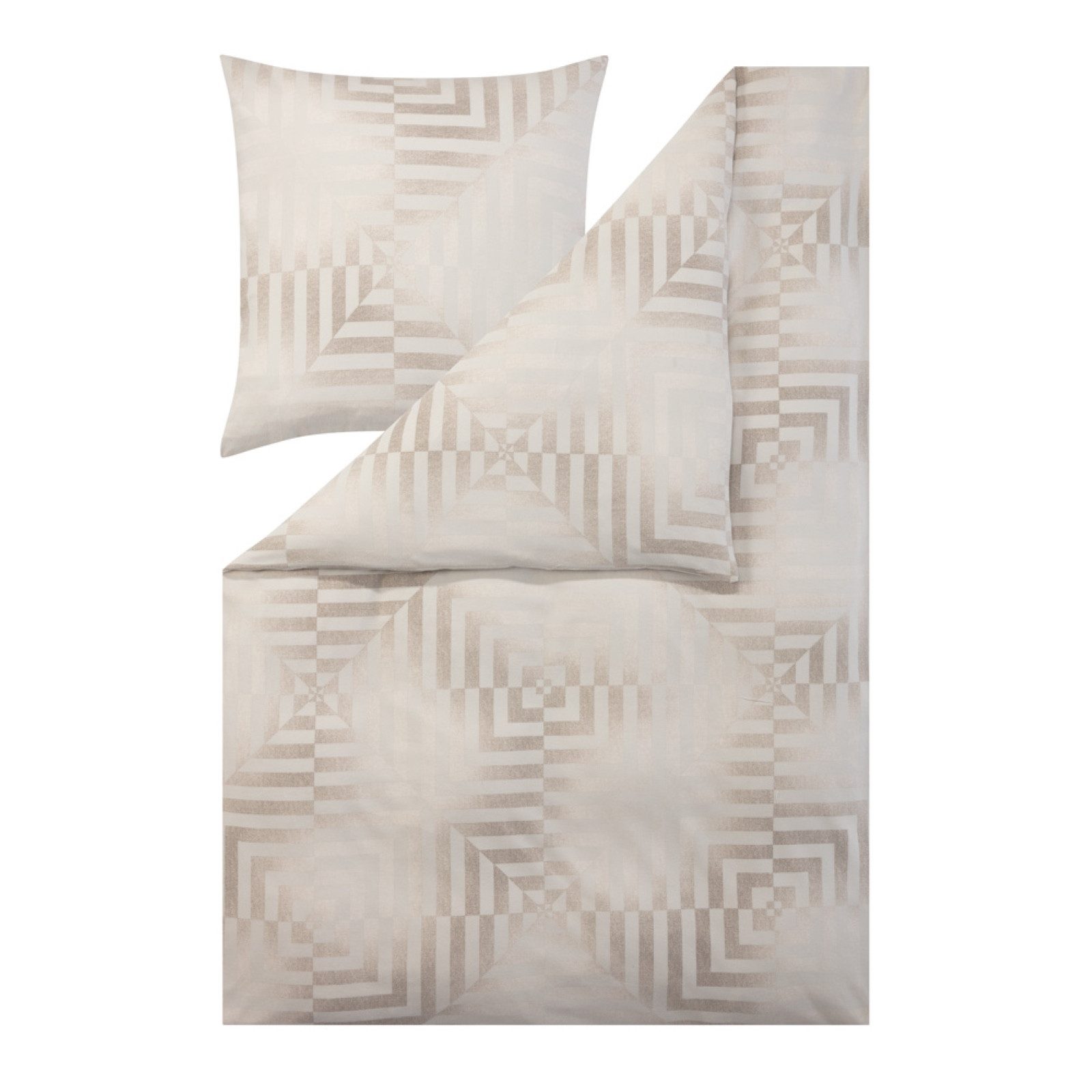 Estella Bettwäsche Estella Samt + Seide Flanell Bettwäsche 135x200 Brunico günstig online kaufen