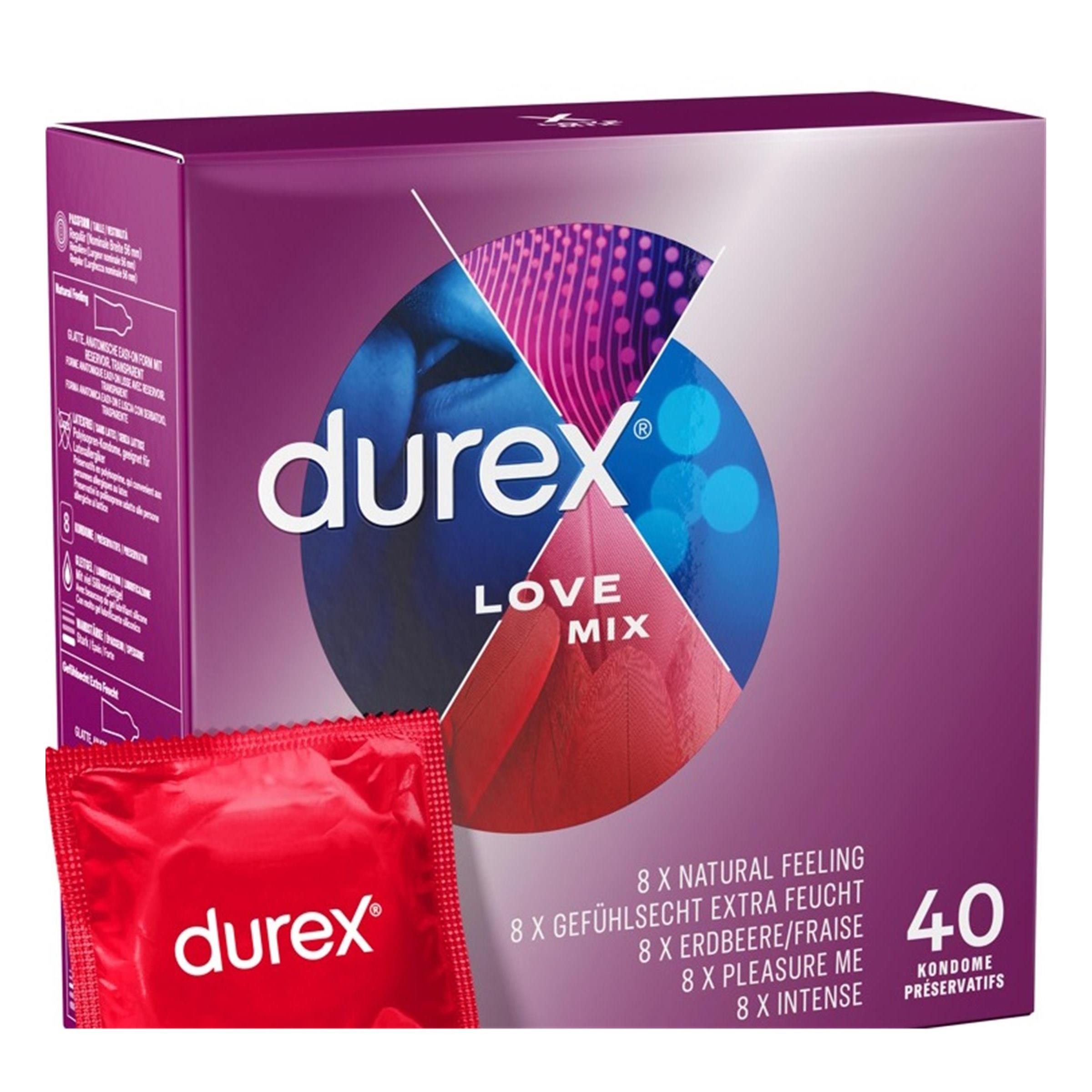 durex Kondome Durex - Love Mix 40er, 40 St.