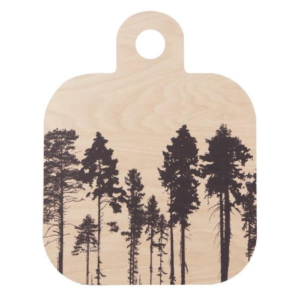 Schneidebrett Pine / (25x32 cm) The Forest Schneidebrett Muurla The