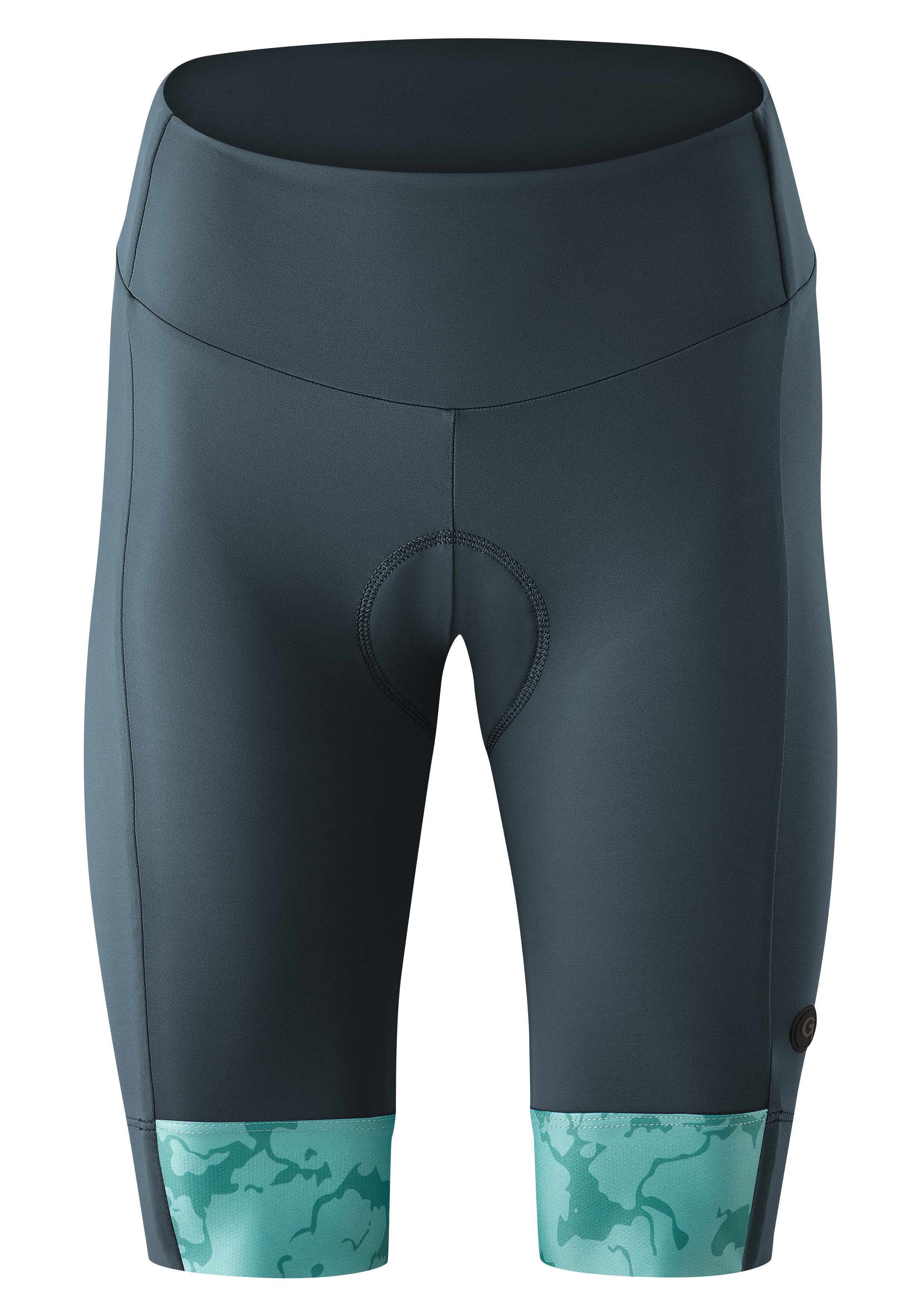 Gonso Fahrradhose Essential Shorts Kit W Damen Radhose mit Sitzpolster, Radlerhose mit Komfortbund, Tight Fit
