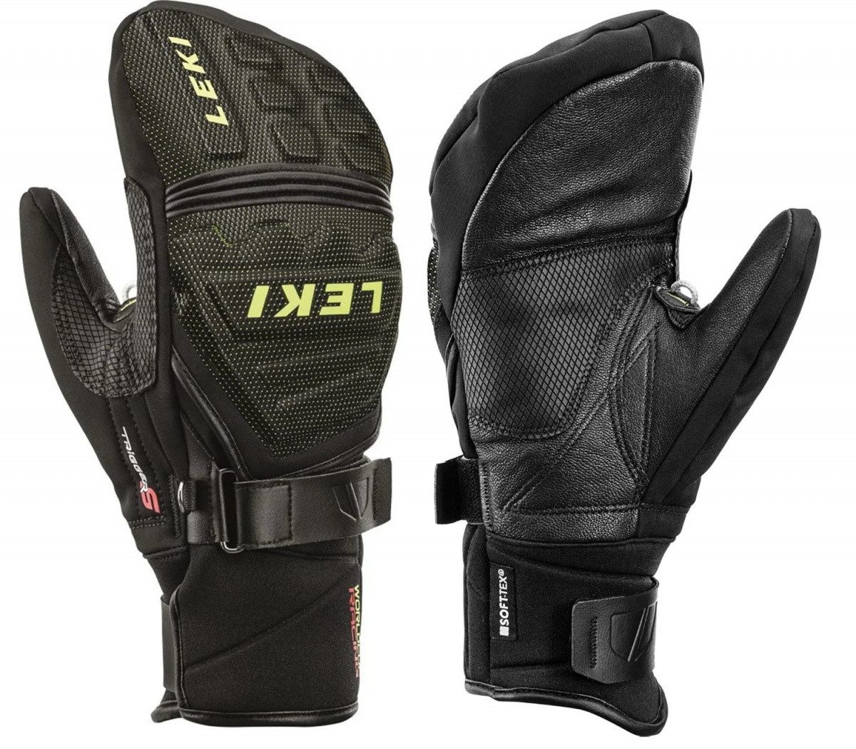 Leki Skihandschuhe Leki Race Coach C-Tech S Mitt Skihandschuhe Варежки 652802601