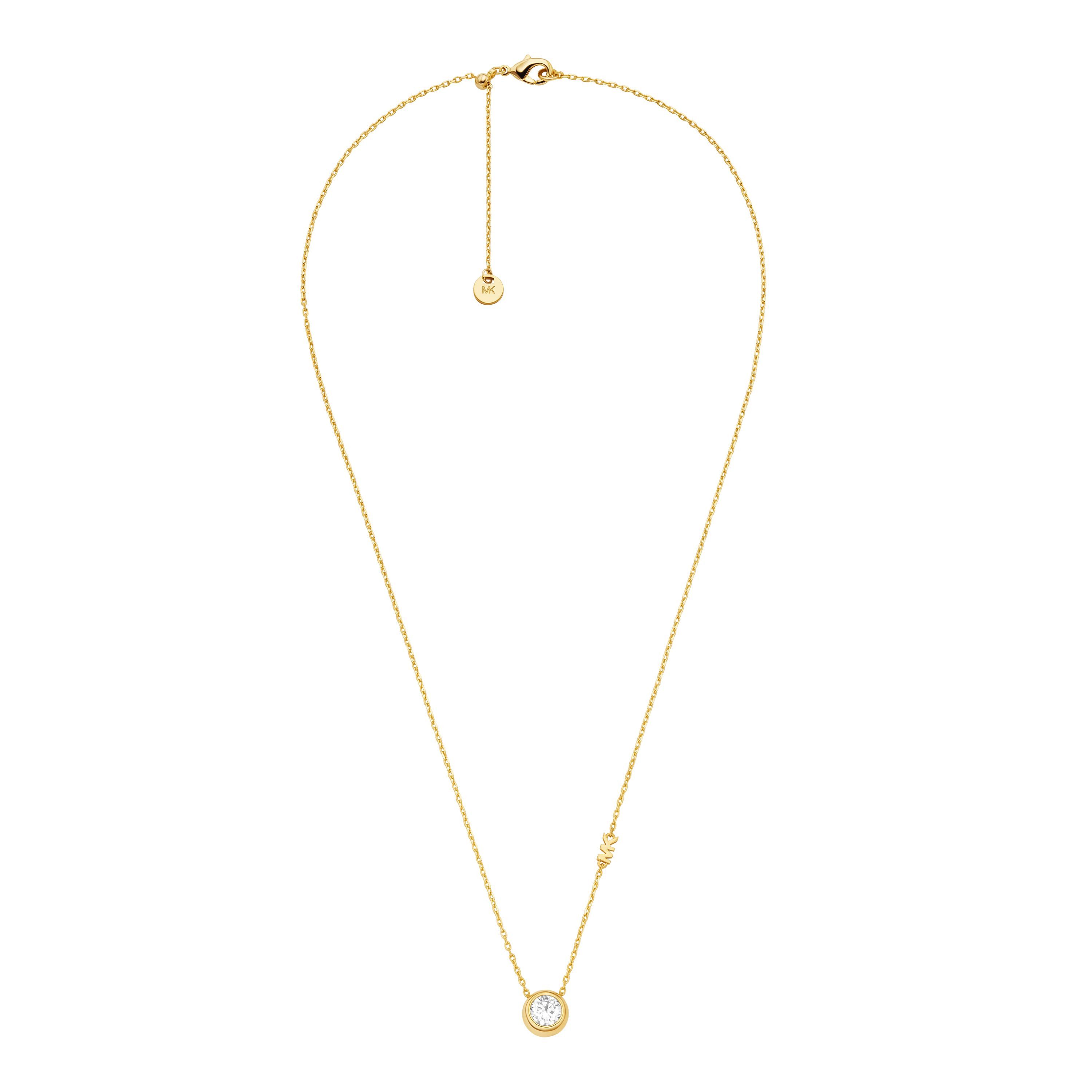 MICHAEL KORS Kette mit Anhänger Premium, mit Zirkonia (synth)