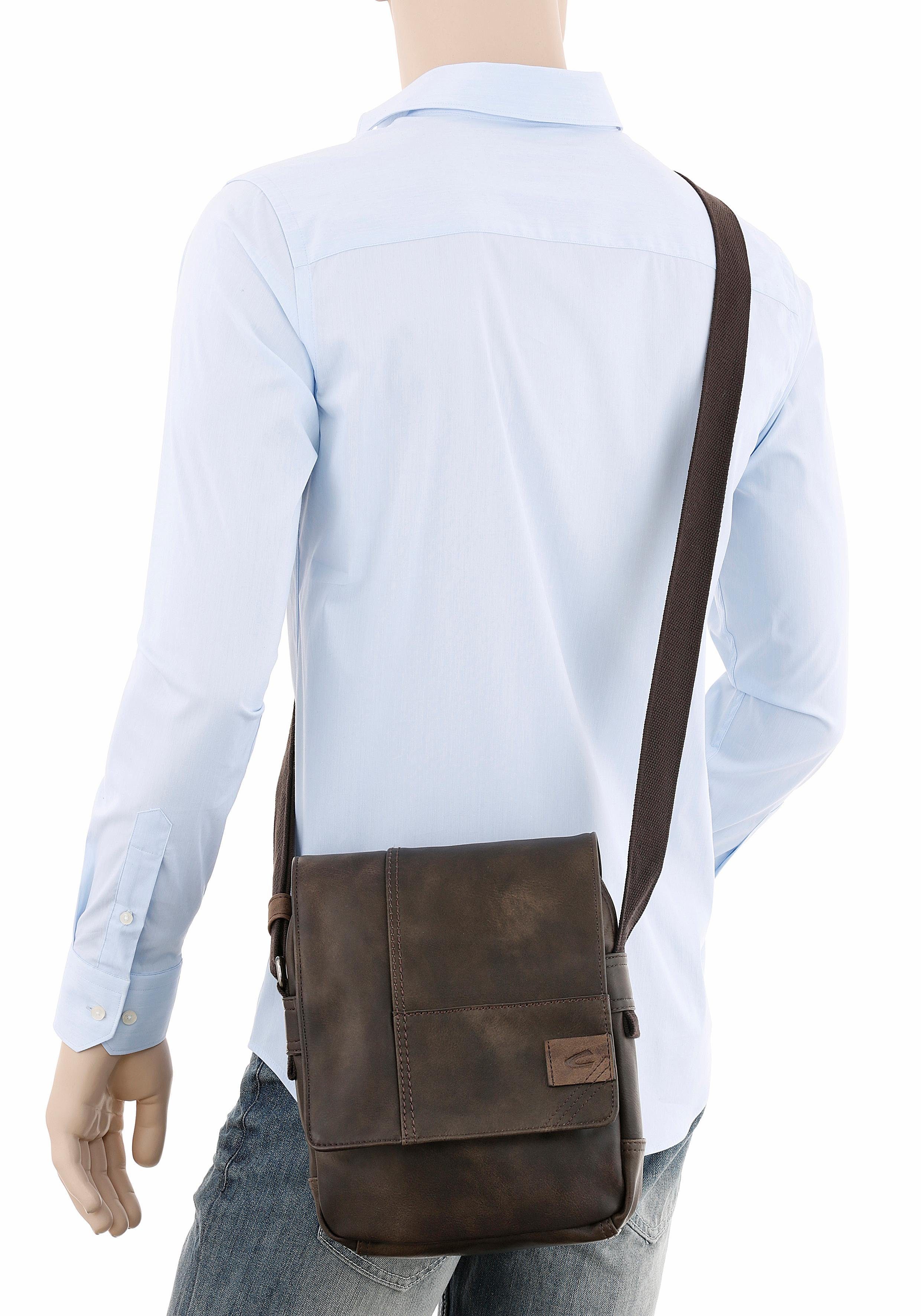 camel active Umhängetasche Laos, praktisch funktionaler Alltagsbegleiter mit vielen sportlichen Details