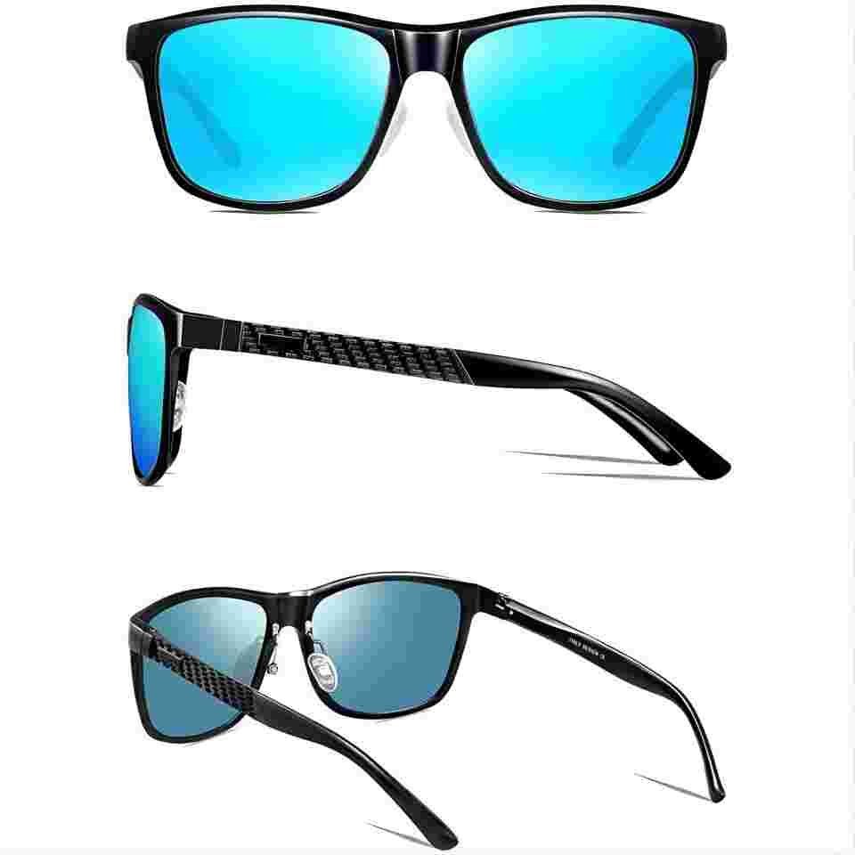 Sonnenbrille Polarisierte Sonnenbrille Unisex Q2-7 Lamon Sonnenbrille Blau UV400 Polarisierte